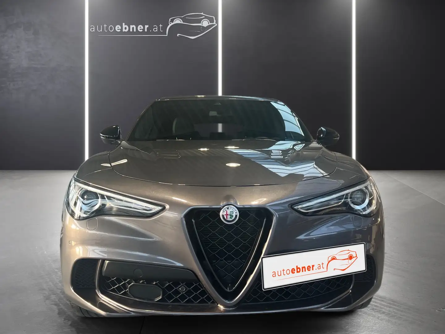 Alfa Romeo Stelvio Stelvio Quadrifoglio 2,9 V6 XENON+RADAR+HARMAN/KA Grau - 2