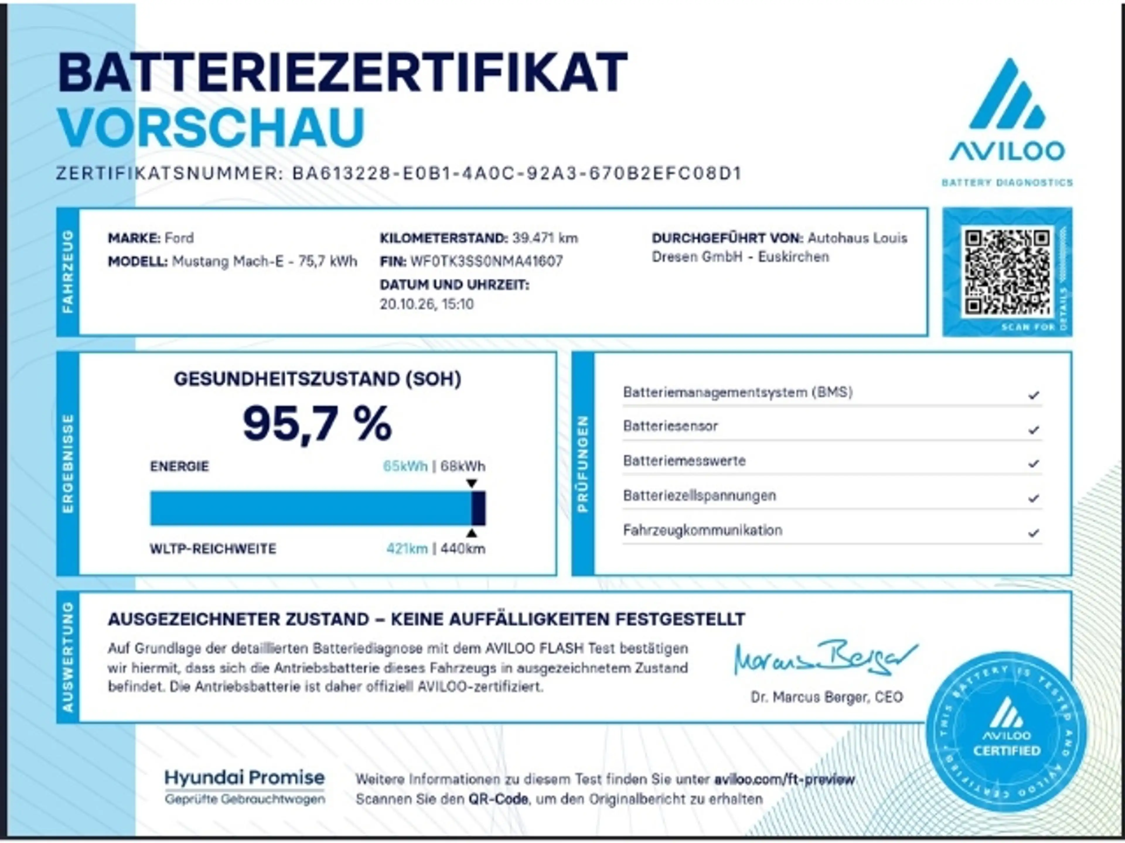 Ford Mustang Mach-E Premium AWD 75kWh *Technologie-Paket* — photo 2