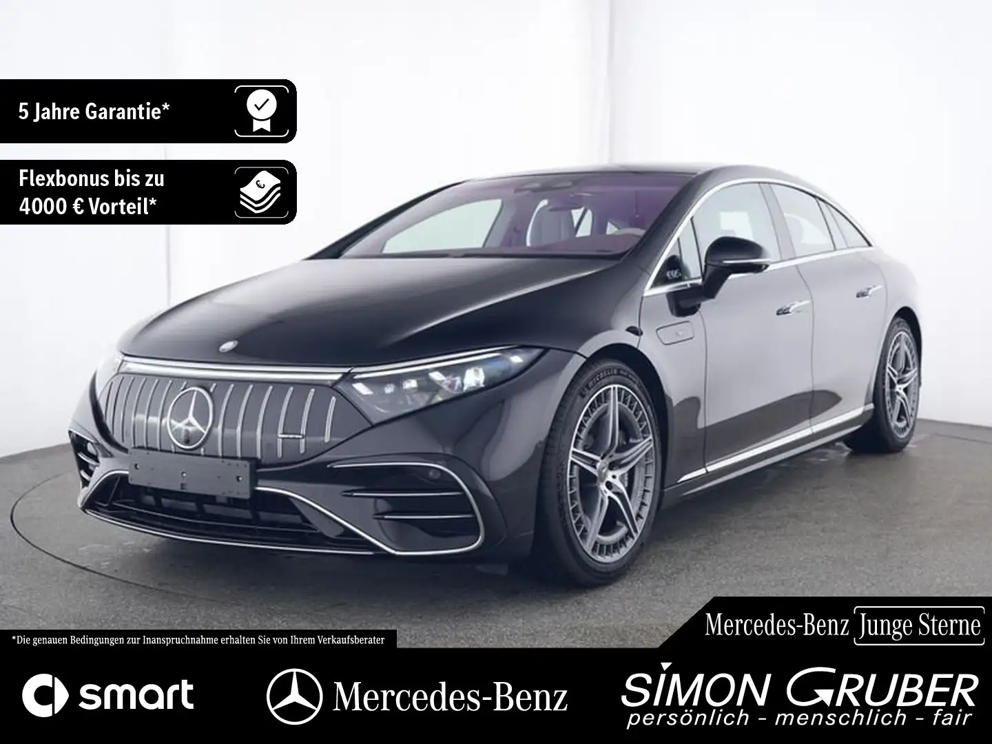 Mercedes-Benz EQS 53 4M+ AMG Guard360 TV HUD 4*Massage Schwarz - 1
