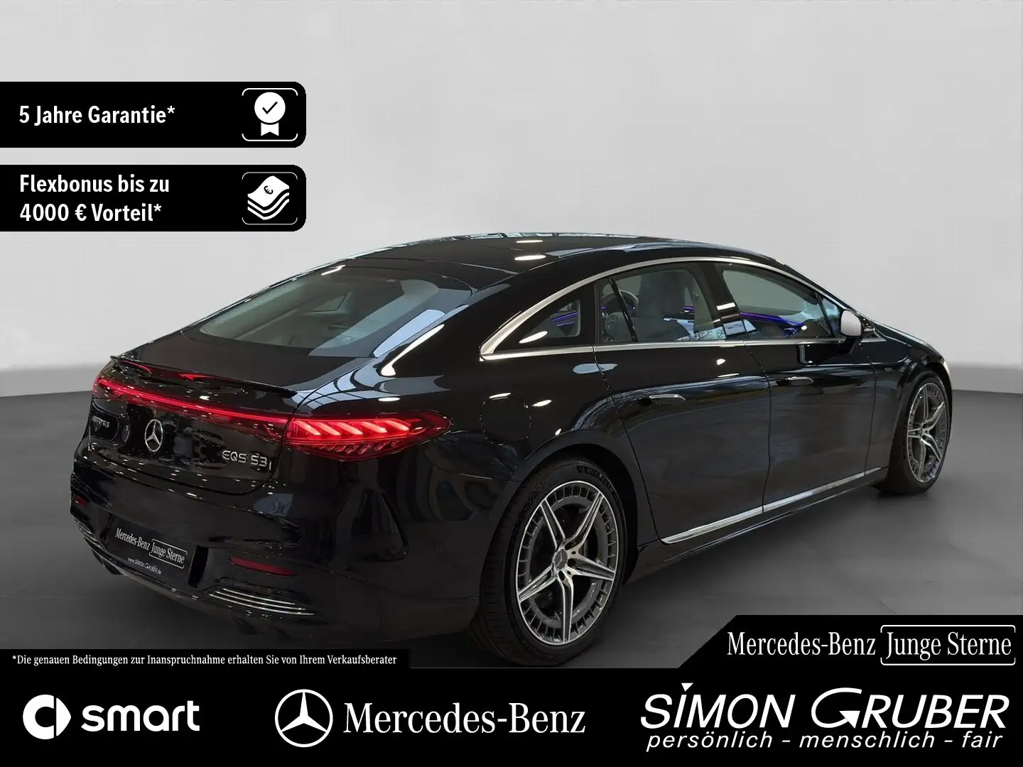Mercedes-Benz EQS 53 4M+ AMG Guard360 TV HUD 4*Massage Schwarz - 2