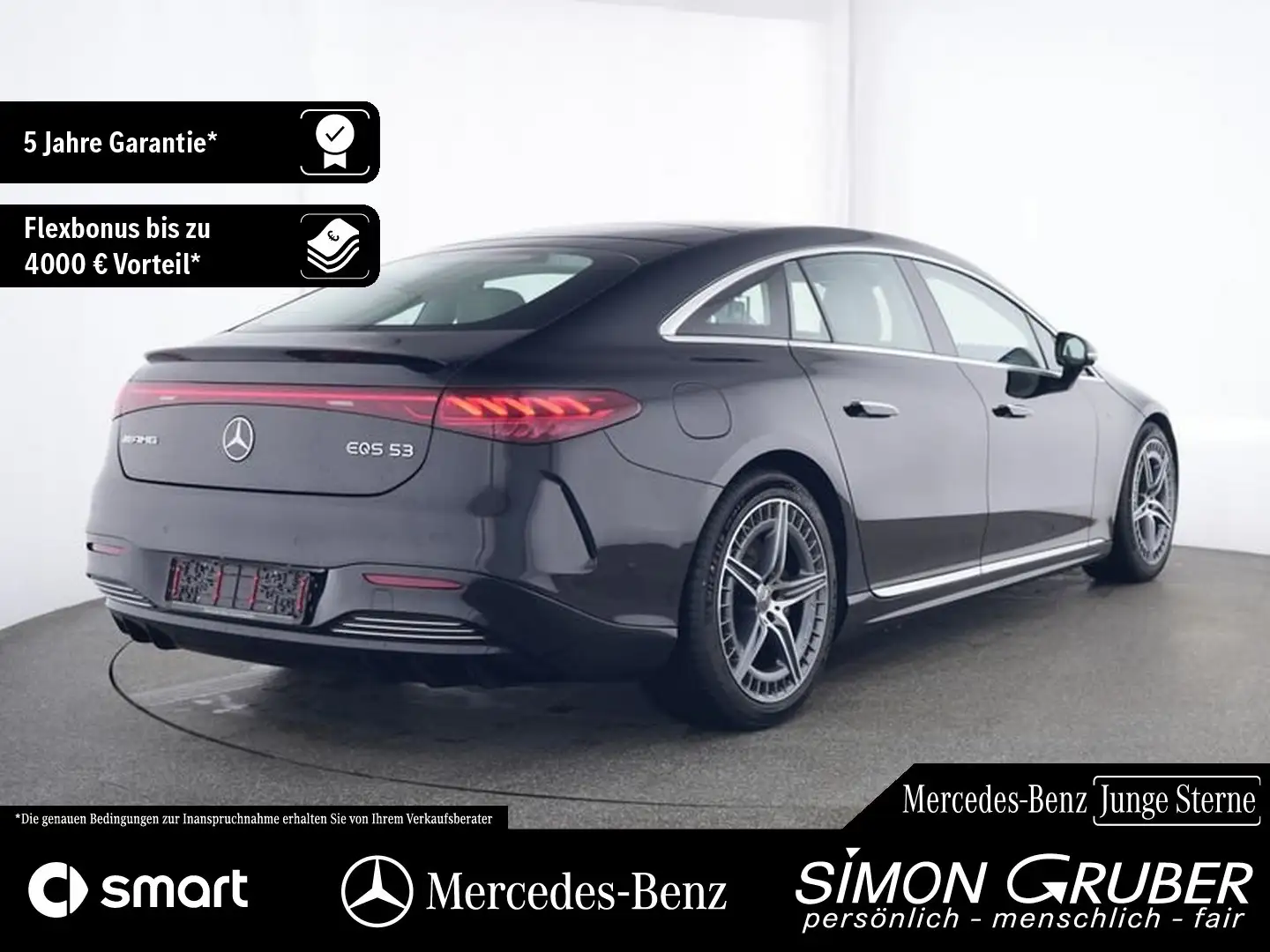 Mercedes-Benz EQS 53 4M+ AMG Guard360 TV HUD 4*Massage Schwarz - 2