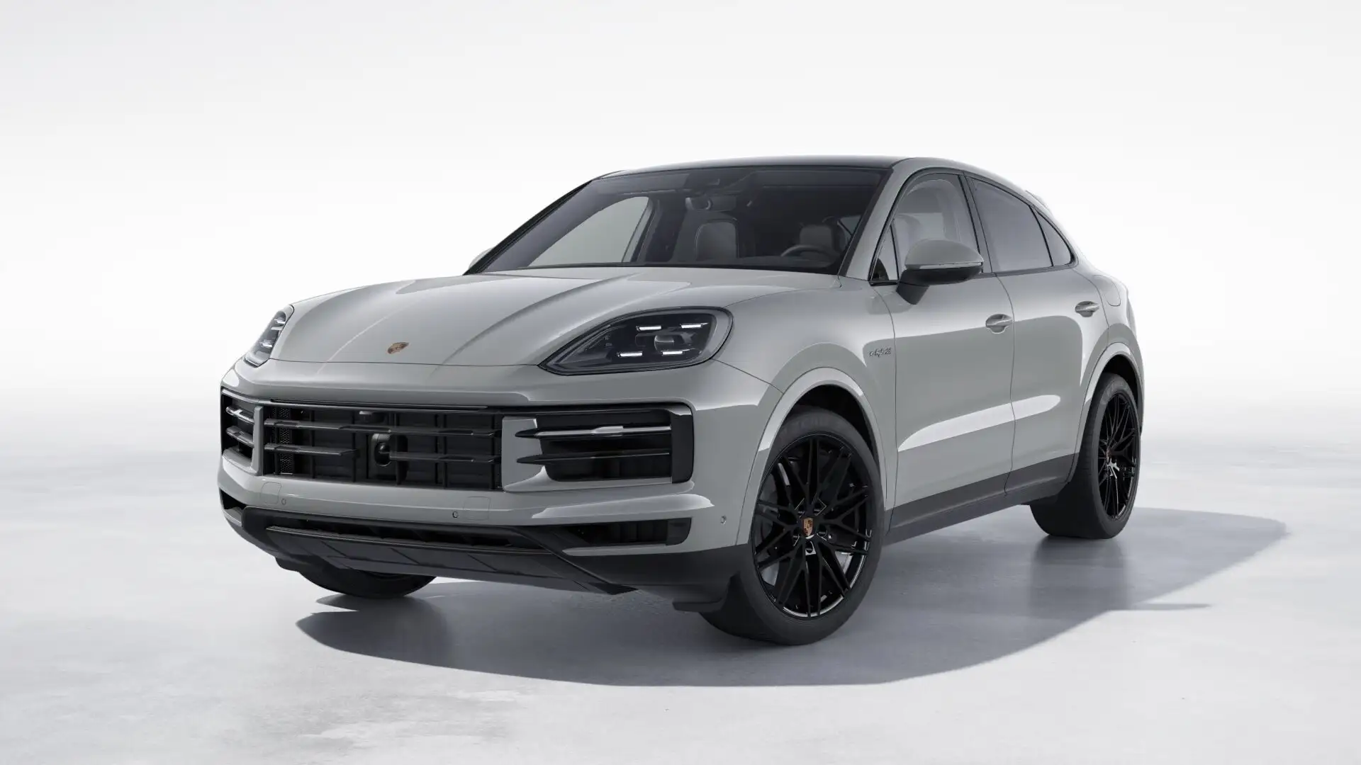 Porsche Cayenne E-Hybrid Coupé Grijs - 1