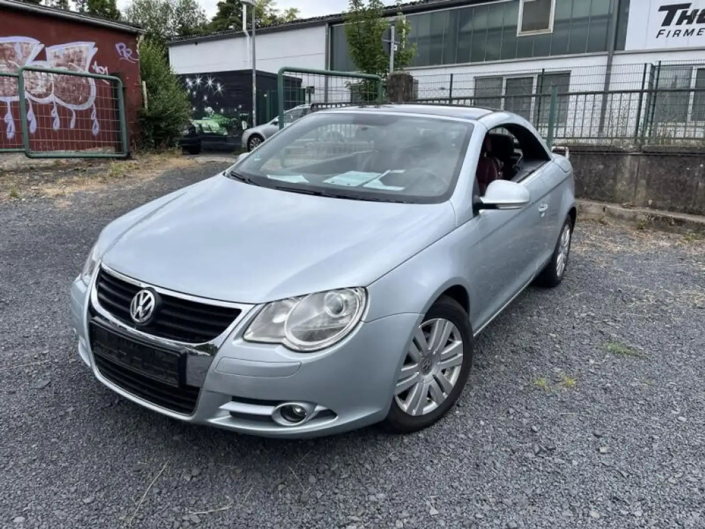 Volkswagen Eos Cabrio AHK Leder SHZ Plateado - 1
