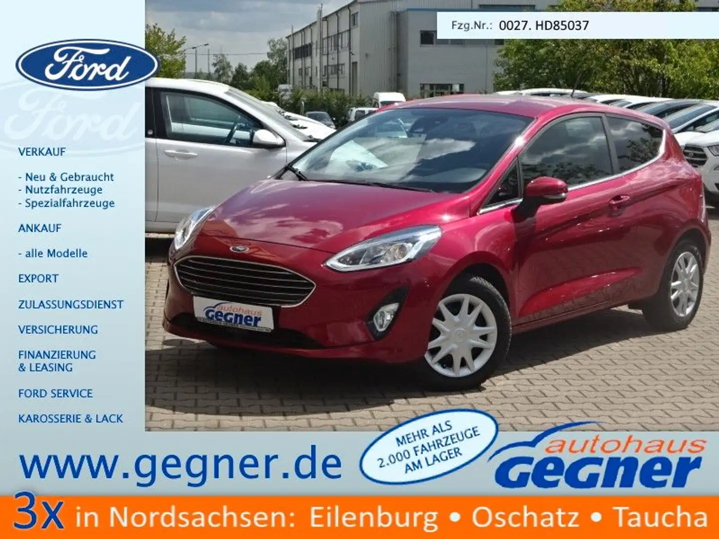 Ford Fiesta 125PS Titanium Navi ACC Winter Rot - 1