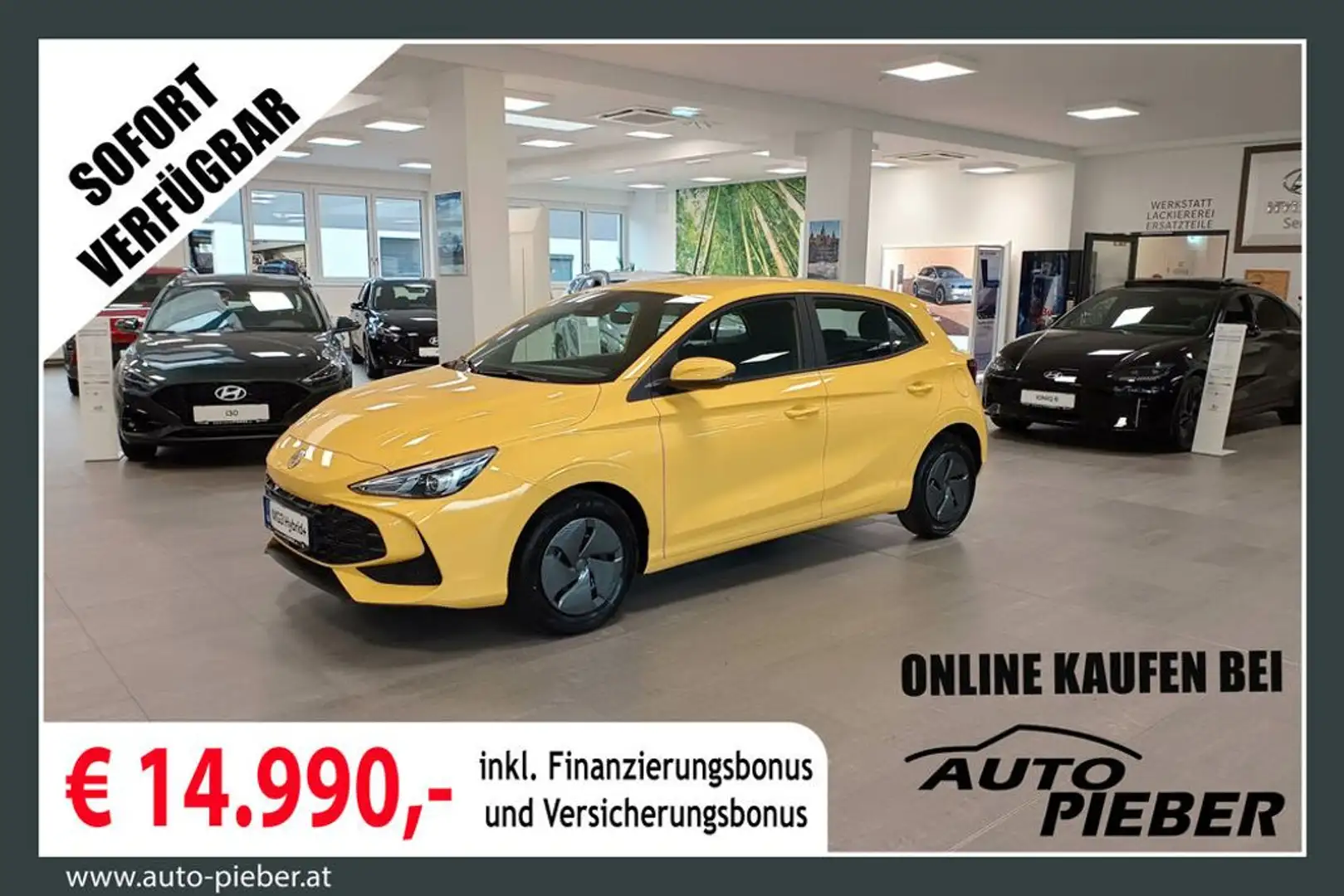 MG MG3 MG3 1,5 VTi Select *Navi*RFK* Giallo - 1