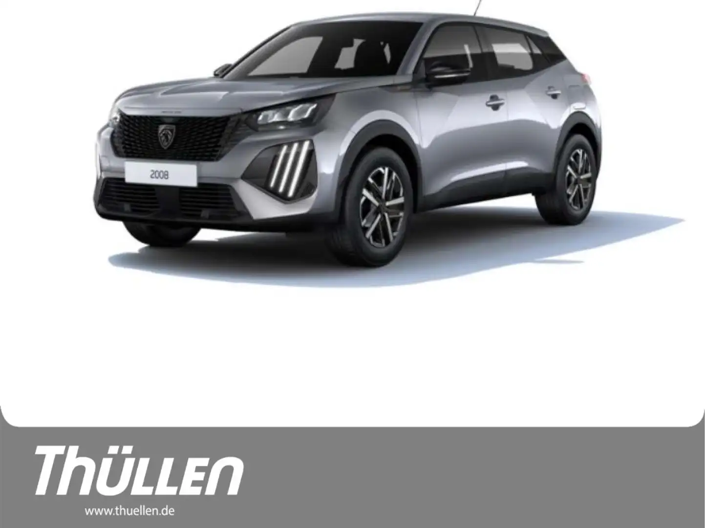 Peugeot 2008 STYLE HYBRID 136 e-DSC6 / SHZ / CarPlay/Andro Silber - 1