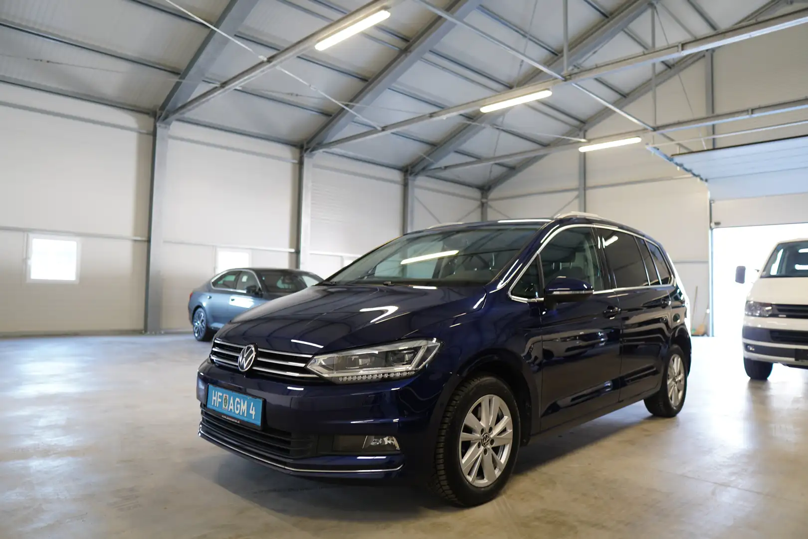 Volkswagen Touran 1,5 TSI Highline 7Sitze DSG PANO FULL LED RFK NAVI Bleu - 1