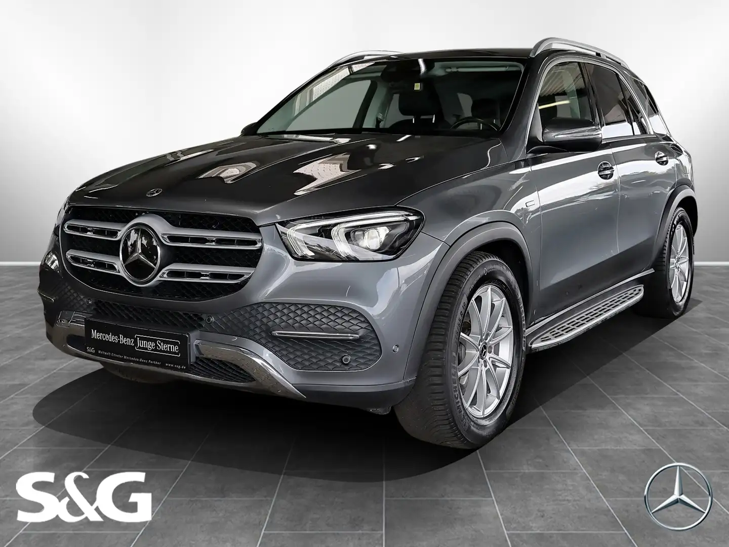 Mercedes-Benz GLE 350 de 4M MBUX+RüKam+Distro+AHK+LED+19Zoll Grau - 1