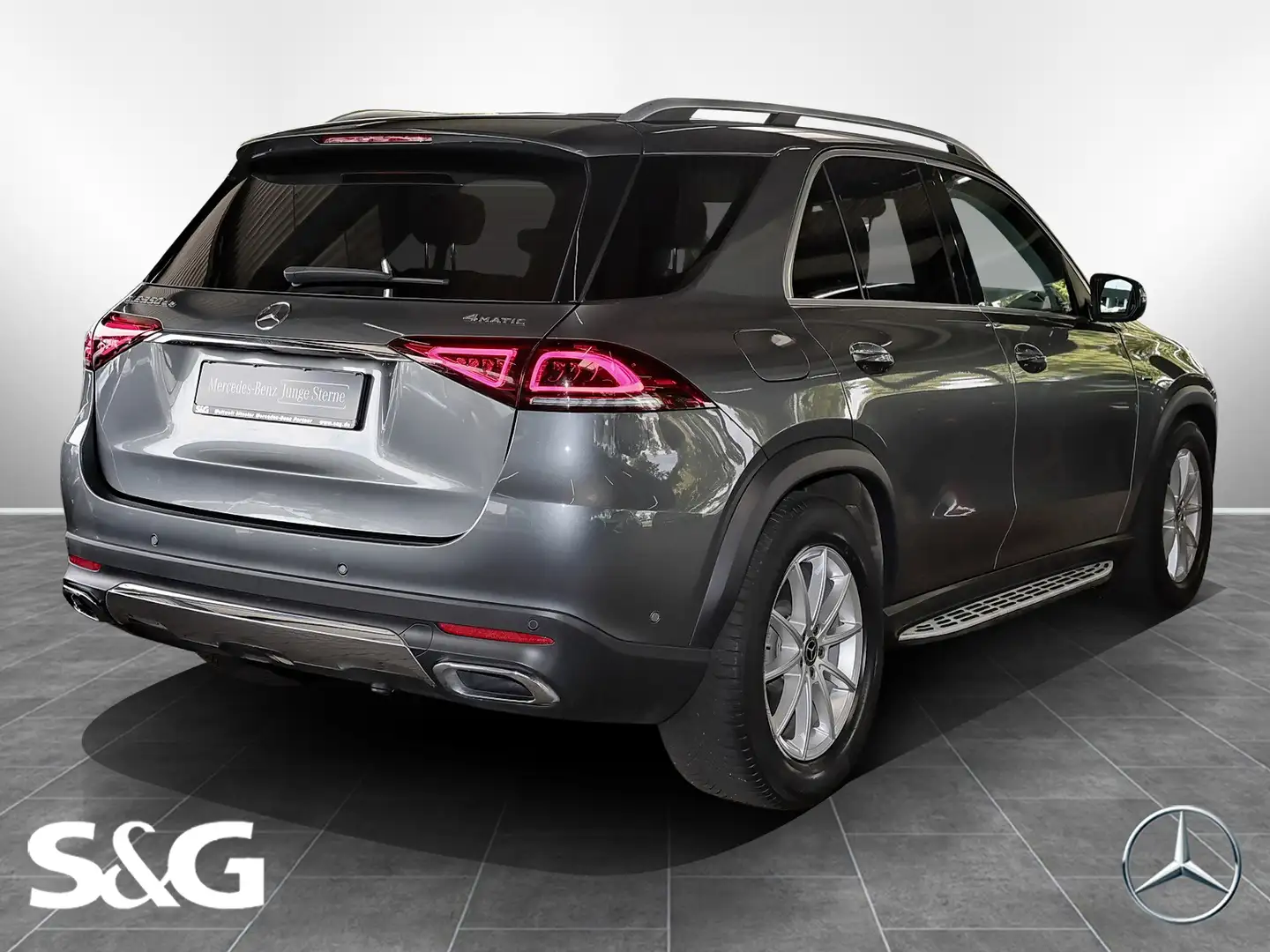 Mercedes-Benz GLE 350 de 4M MBUX+RüKam+Distro+AHK+LED+19Zoll Grau - 2