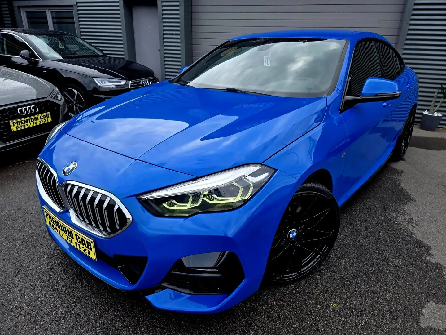 BMW 216 Gran Coupé dA AdBlue PACK M TECHNIK Bleu - 2