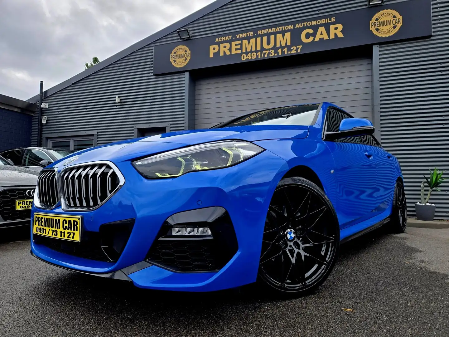BMW 216 Gran Coupé dA AdBlue PACK M TECHNIK Bleu - 1