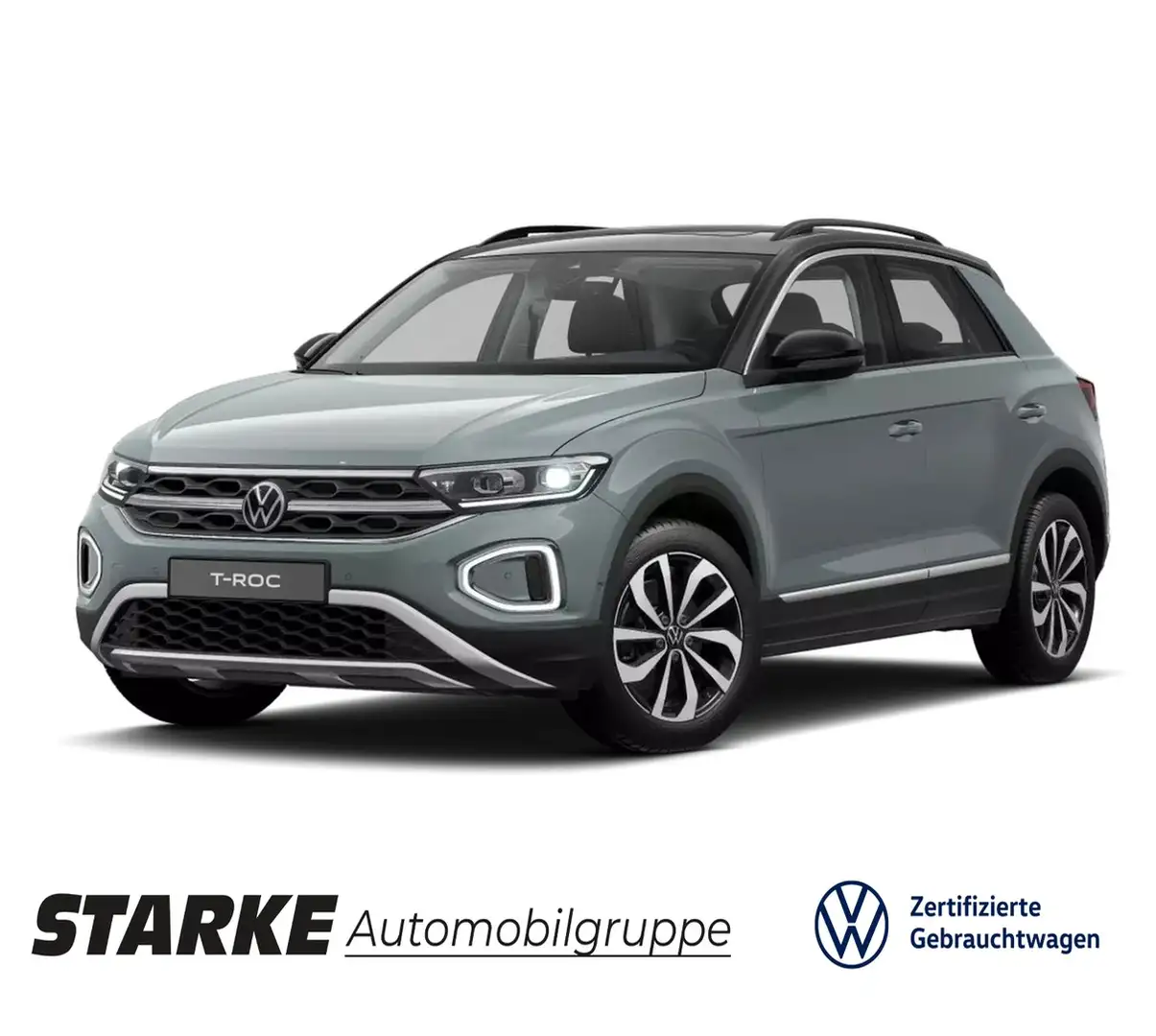 Volkswagen T-Roc 2.0 TDI DSG Style Blau - 1