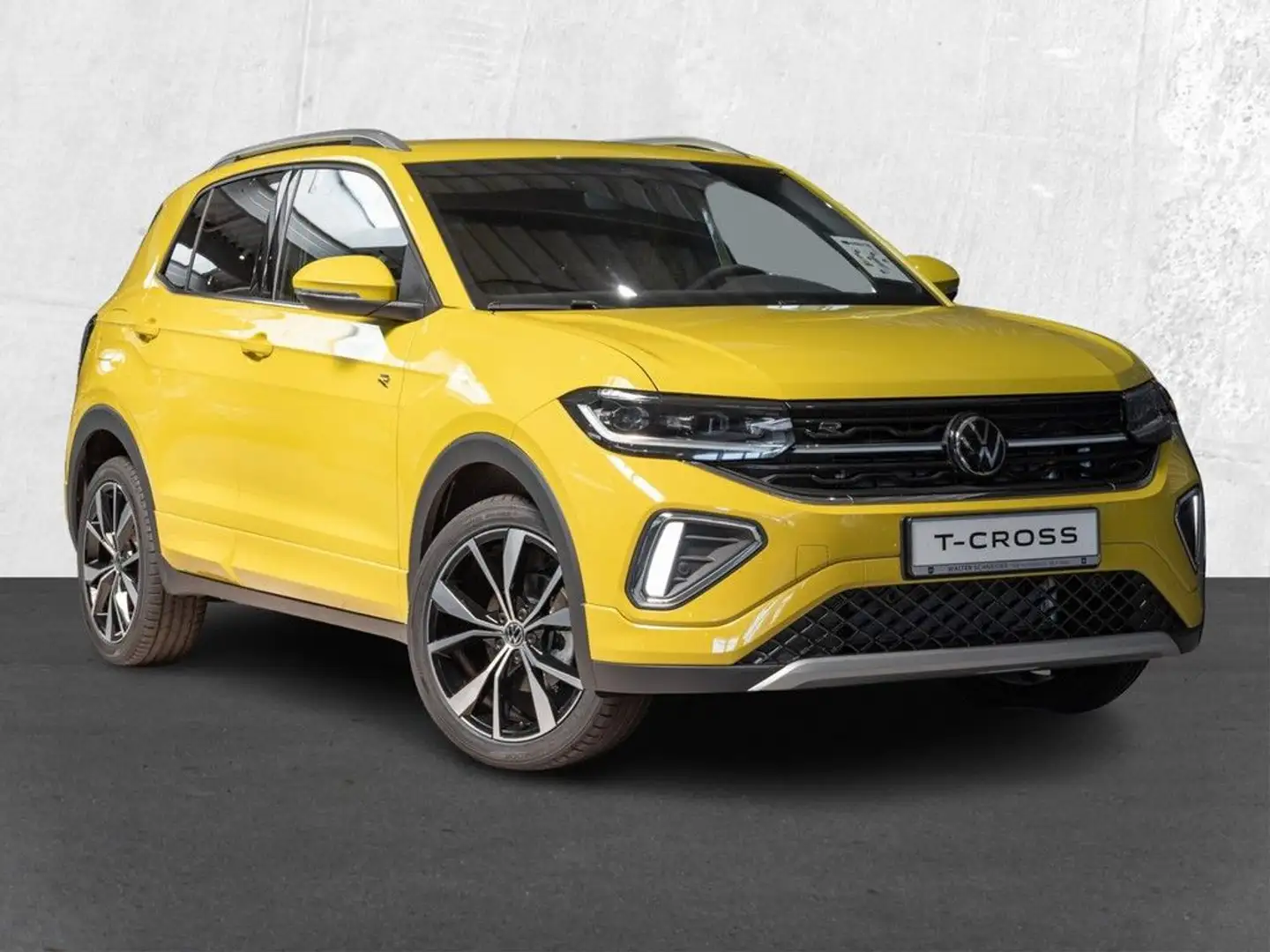 Volkswagen T-Cross R-Line 1.0 l TSI OPF 85 kW (116 AHK Navi Gelb - 2