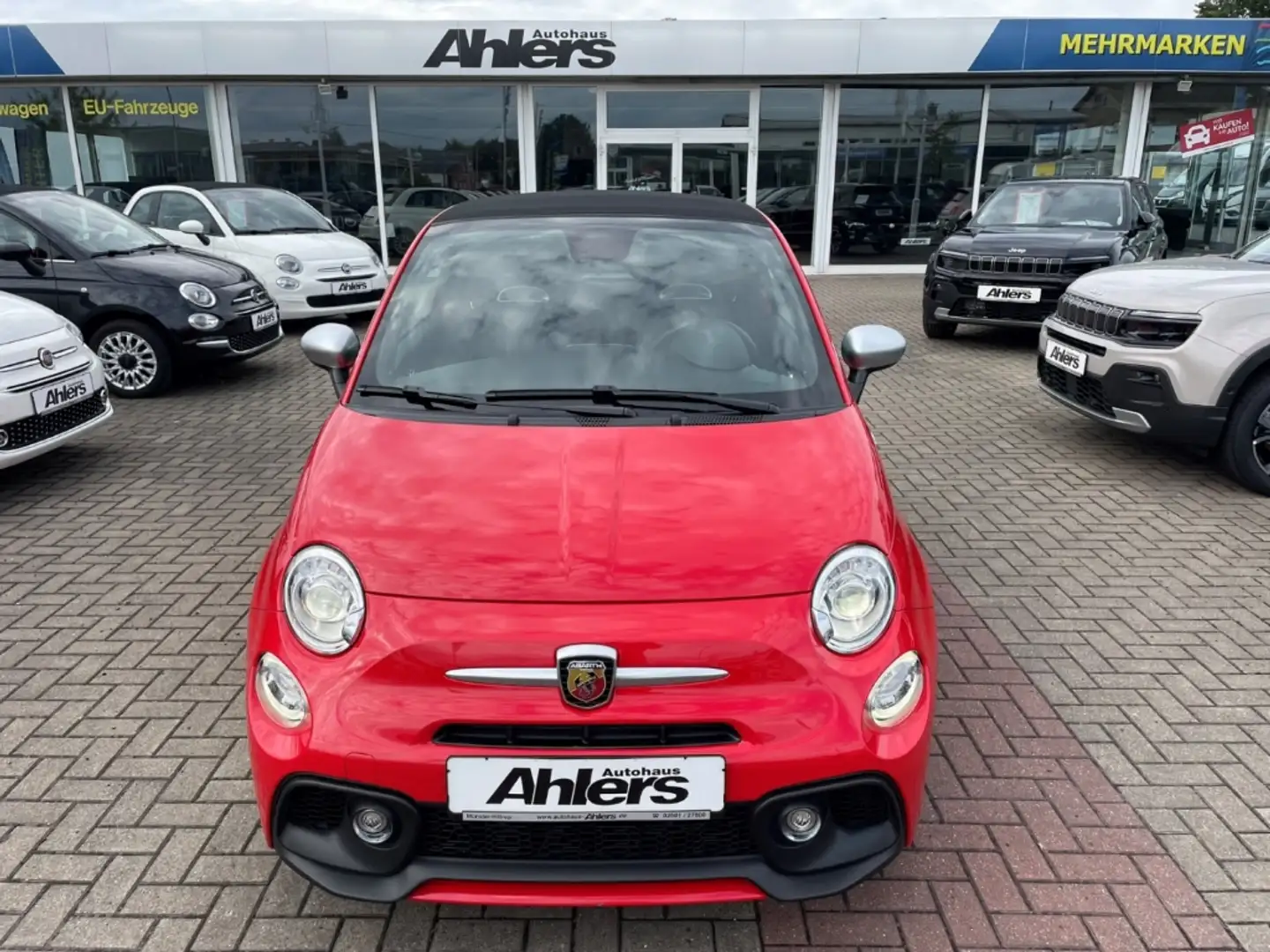 Abarth 595C Turismo+AUTOMATIK+NAVI+XENON+BEATS+2xSITZHEIZUNG+ Rot - 2