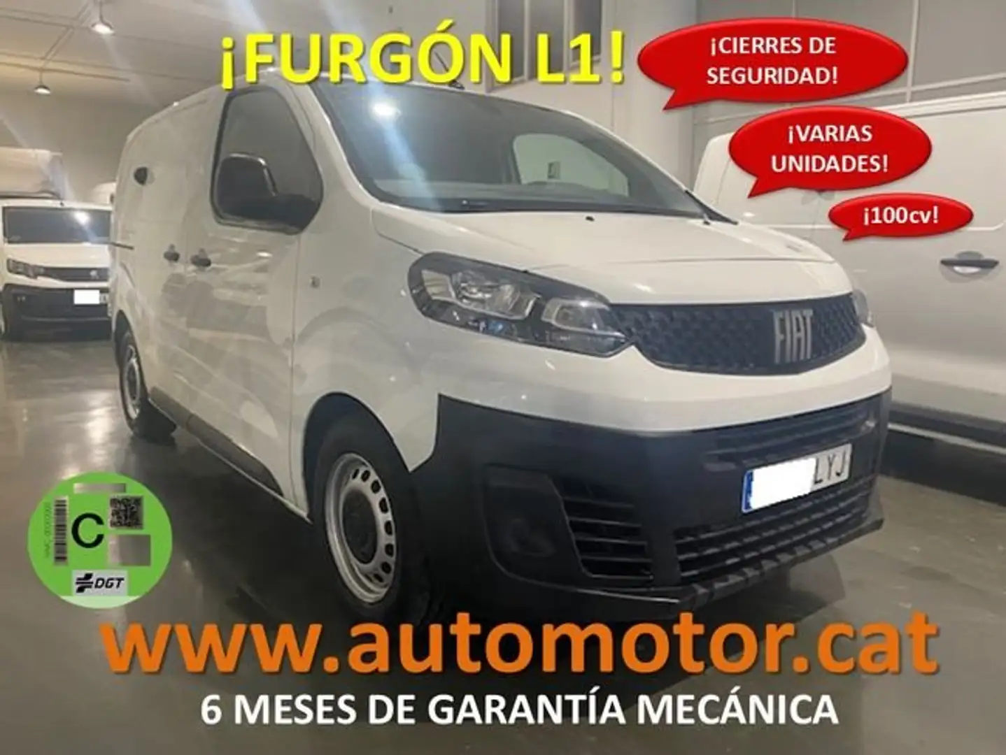 Fiat Scudo Furgon L1 100cv MT6 Business Blanc - 1
