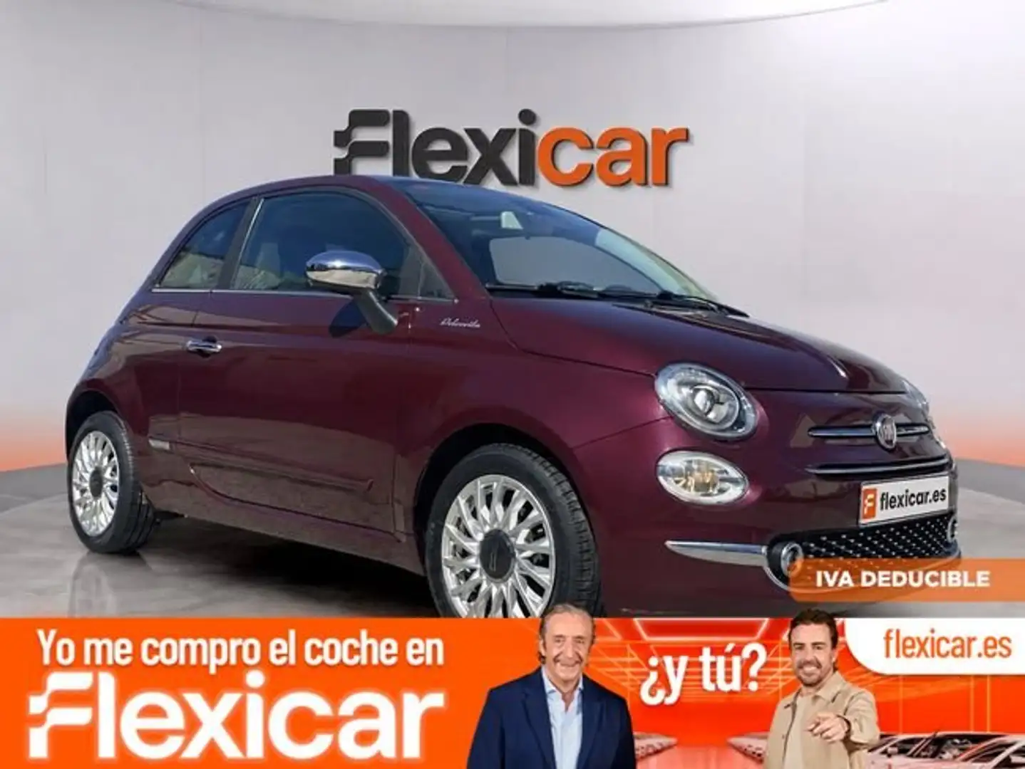 Fiat 500 Dolcevita 1.0 Hybrid 51KW (70 CV) Burdeos - 1