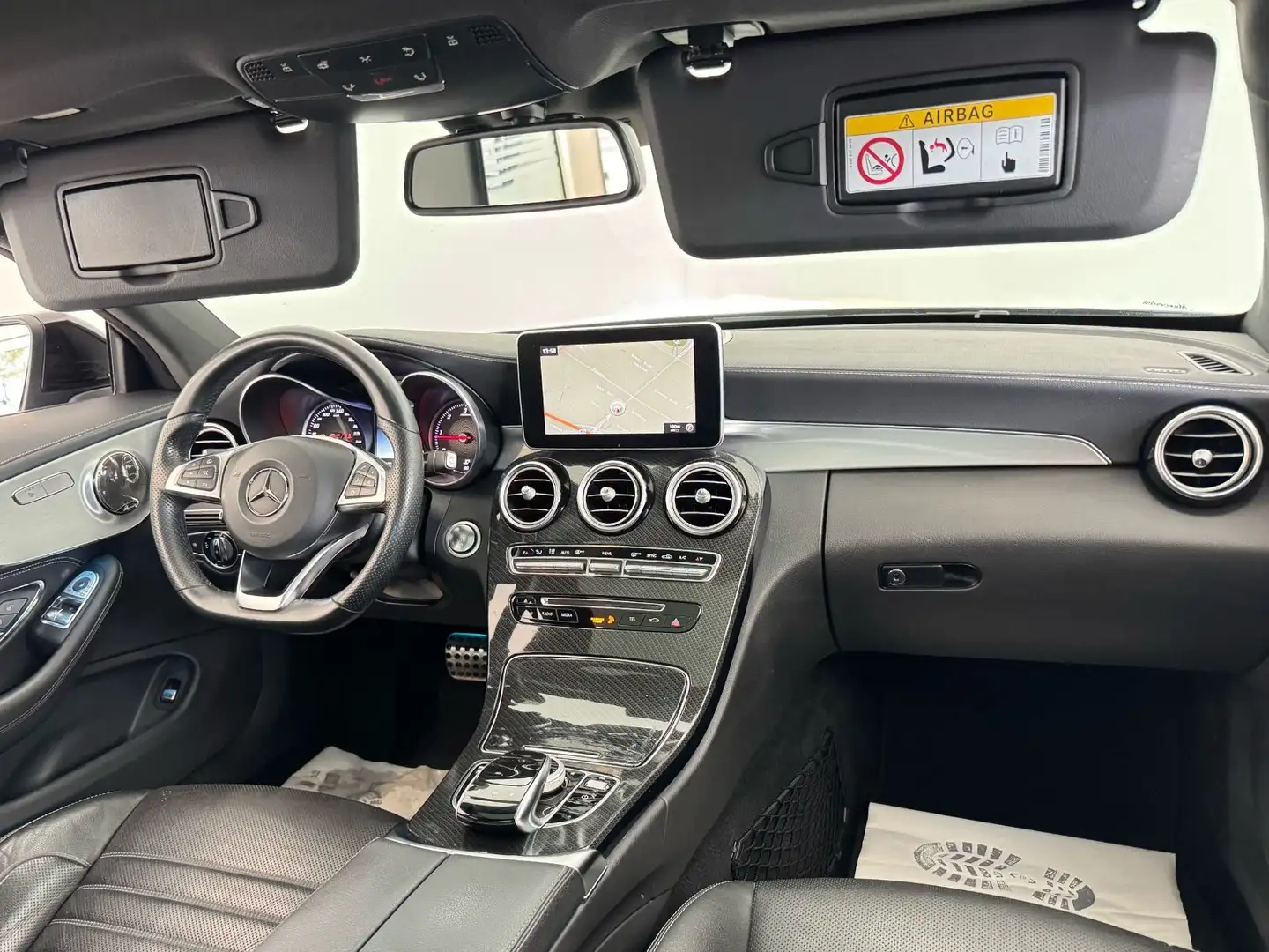 Mercedes-Benz C 220 d AMG-Line Night-Paket|MATTGRAU|PANO|LED| Grau - 2