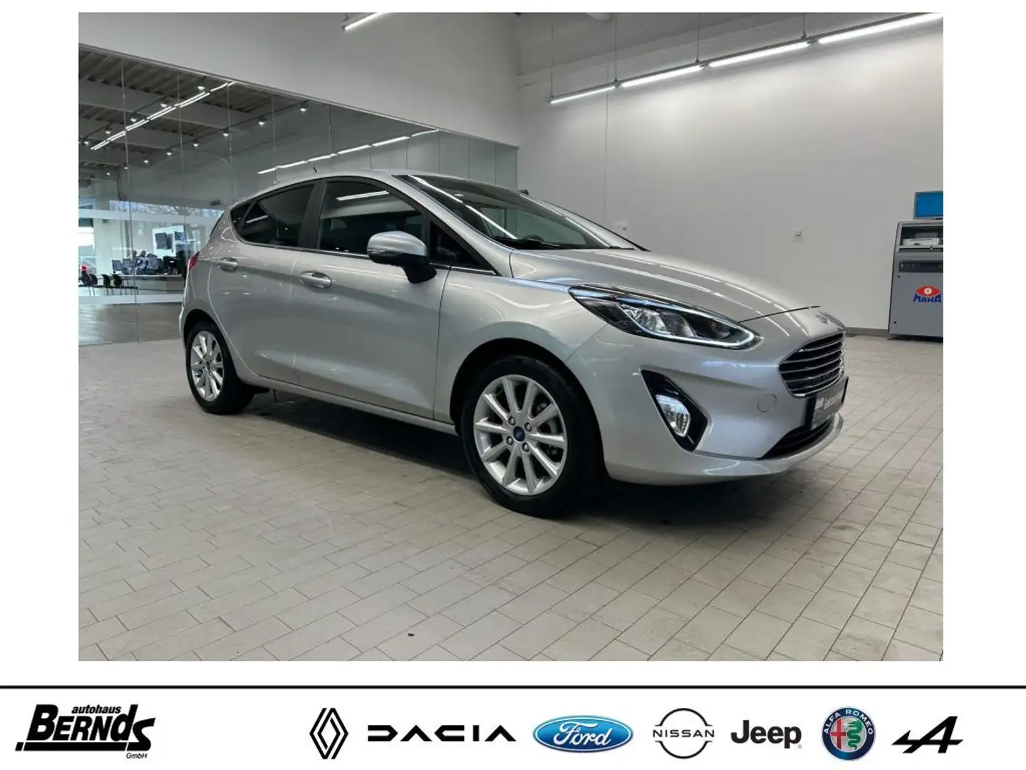 Ford Fiesta 1.0 EcoBoost S&S TITANIUM X WINTER-Pkt NAVI KLIMA Argent - 2