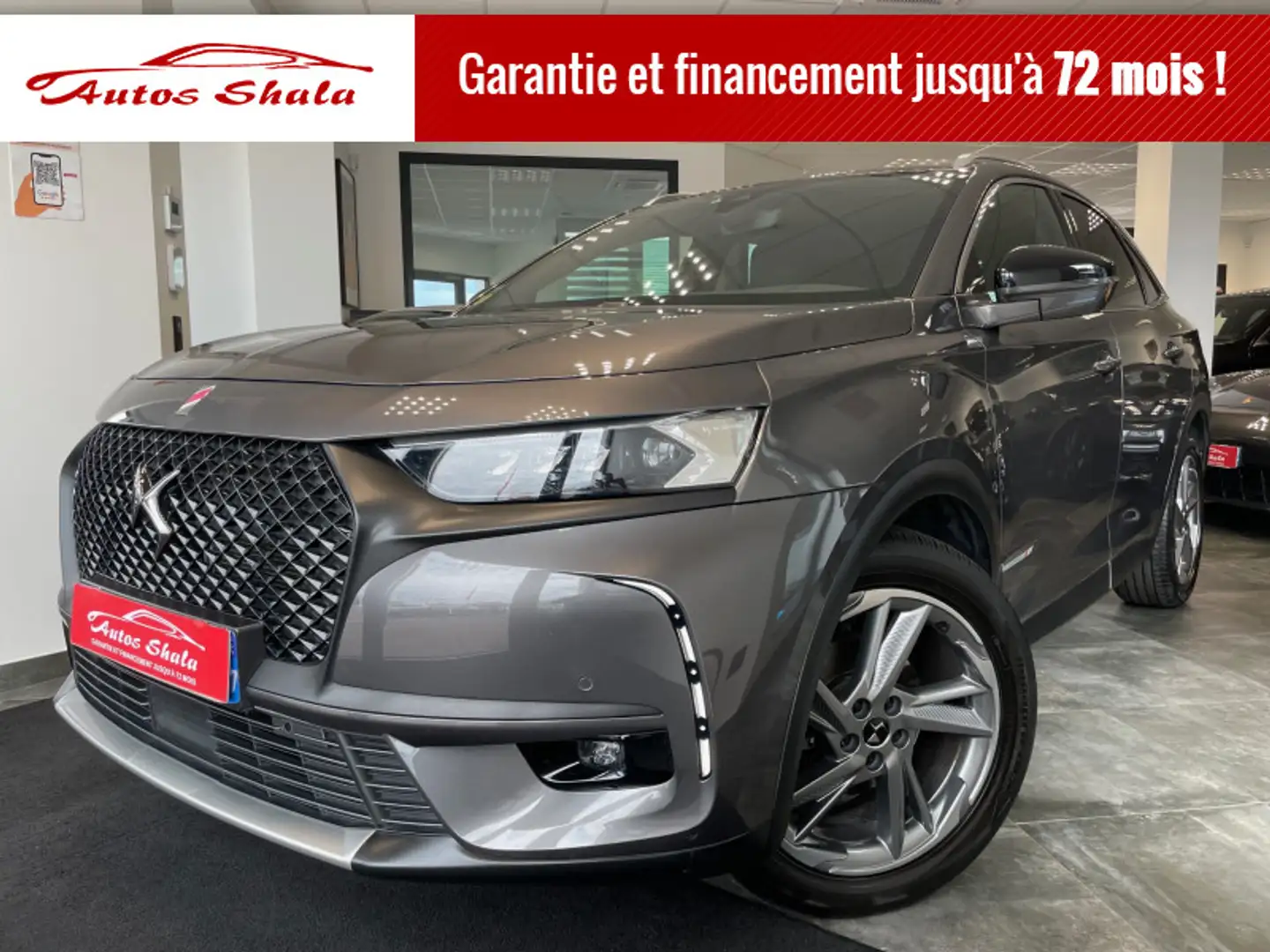 DS Automobiles DS 7 Crossback BLUEHDI 180CH PERFORMANCE LINE AUTOMATIQUE Grau - 1