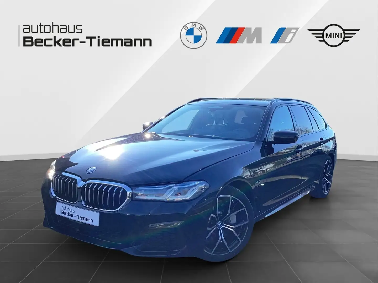 BMW 530 e Touring / M Sport / AHK / Pano / Laser / LenkHz Noir - 1