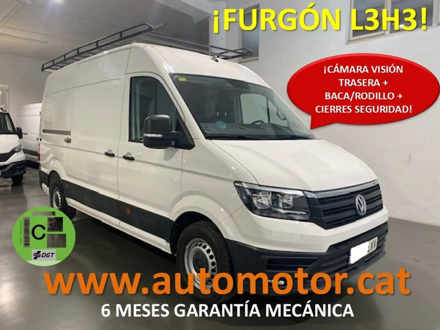 Volkswagen Crafter 35 Furgon BM TA L3H3 2.0TDI 103kW140CV Bianco - 1