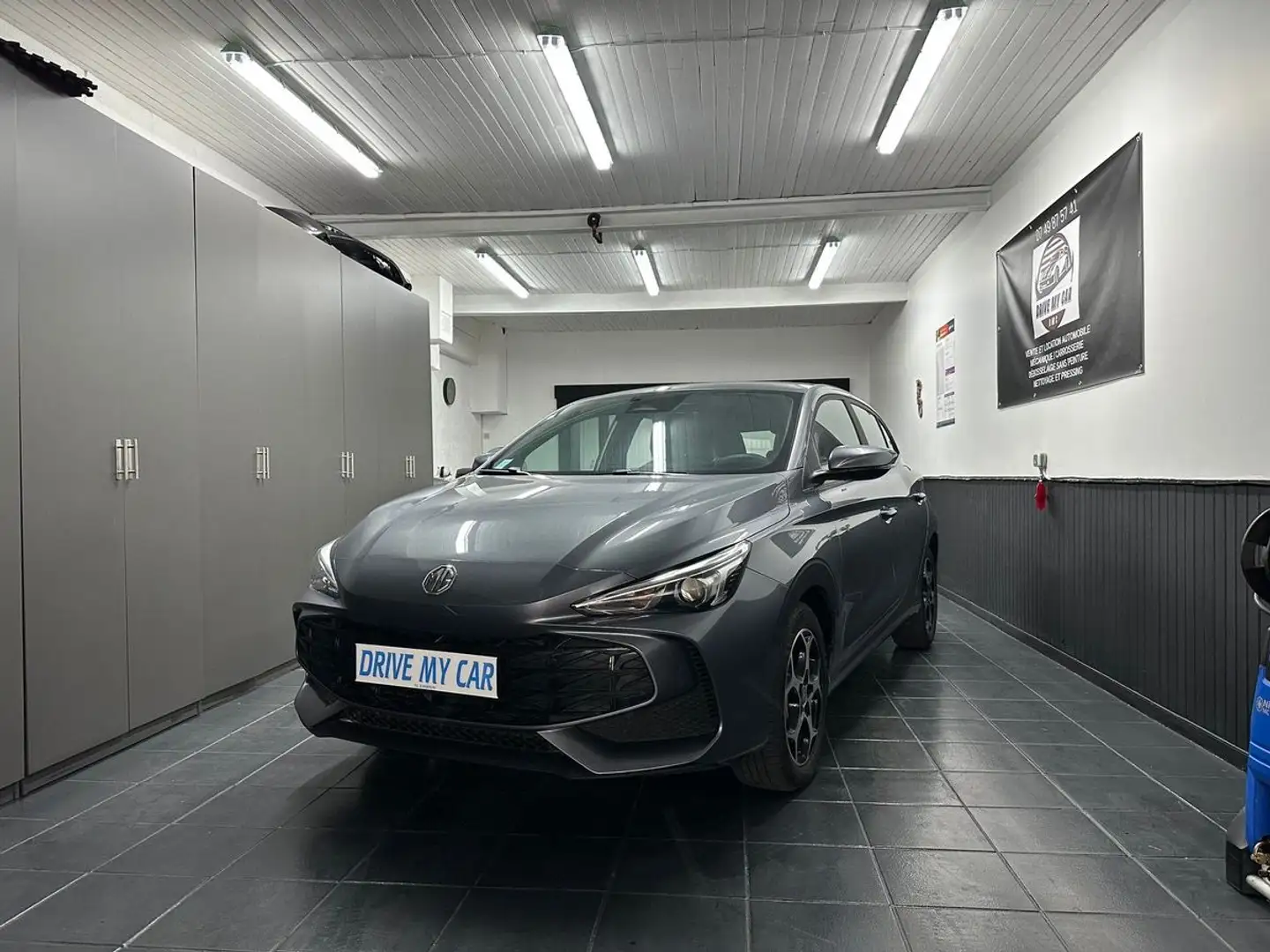 MG MG3 hybrid%2B 197Ch Confort boîte auto -18 624 Kms Gris - 1