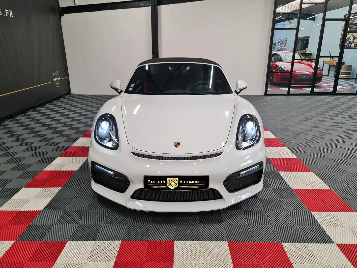 Porsche Boxster Boxster Spyder 3.8i 375 ch Weiß - 2