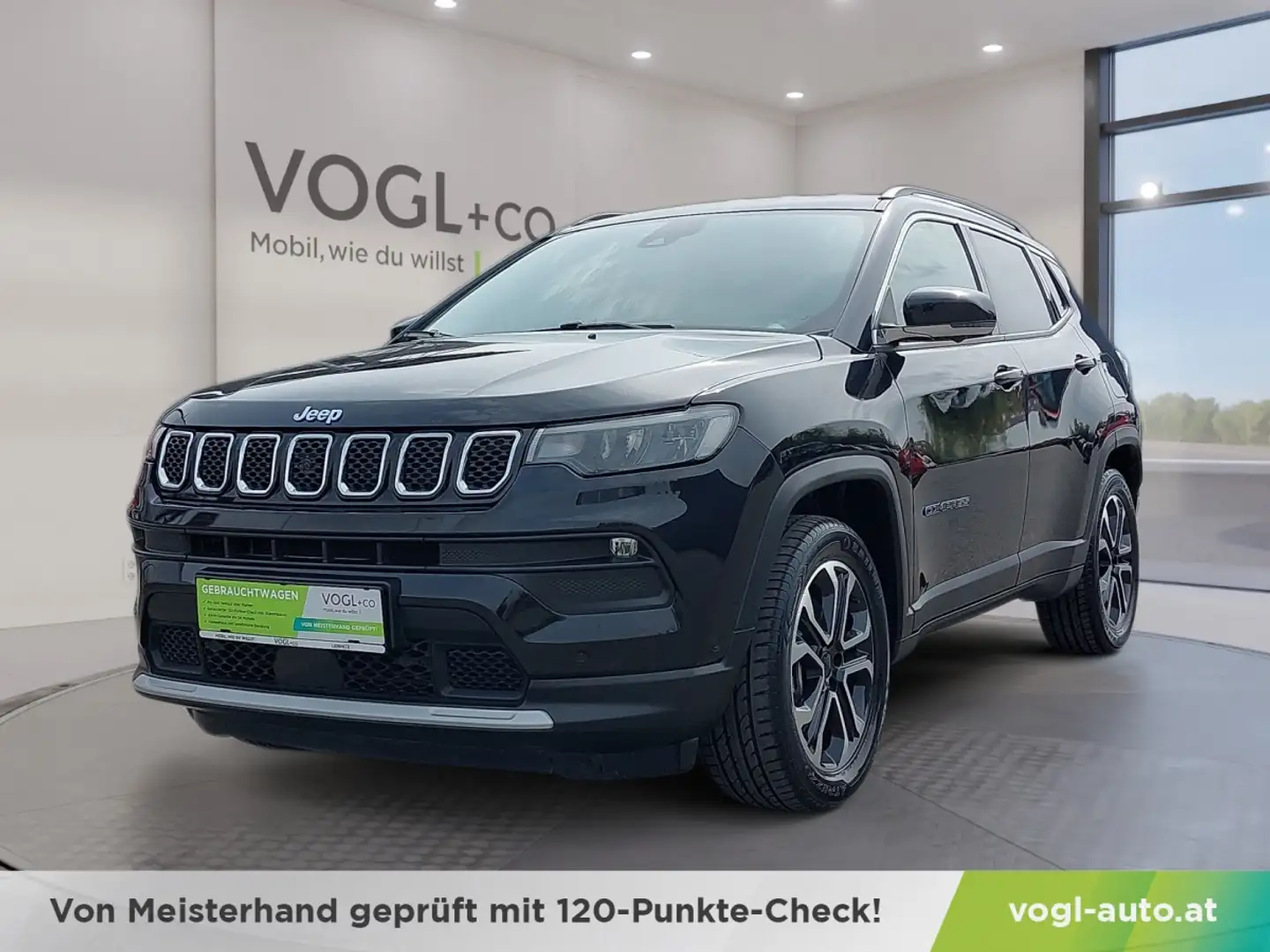 Jeep Compass 1.3 PHEV 80th Anniversary AT 4xe Schwarz - 1