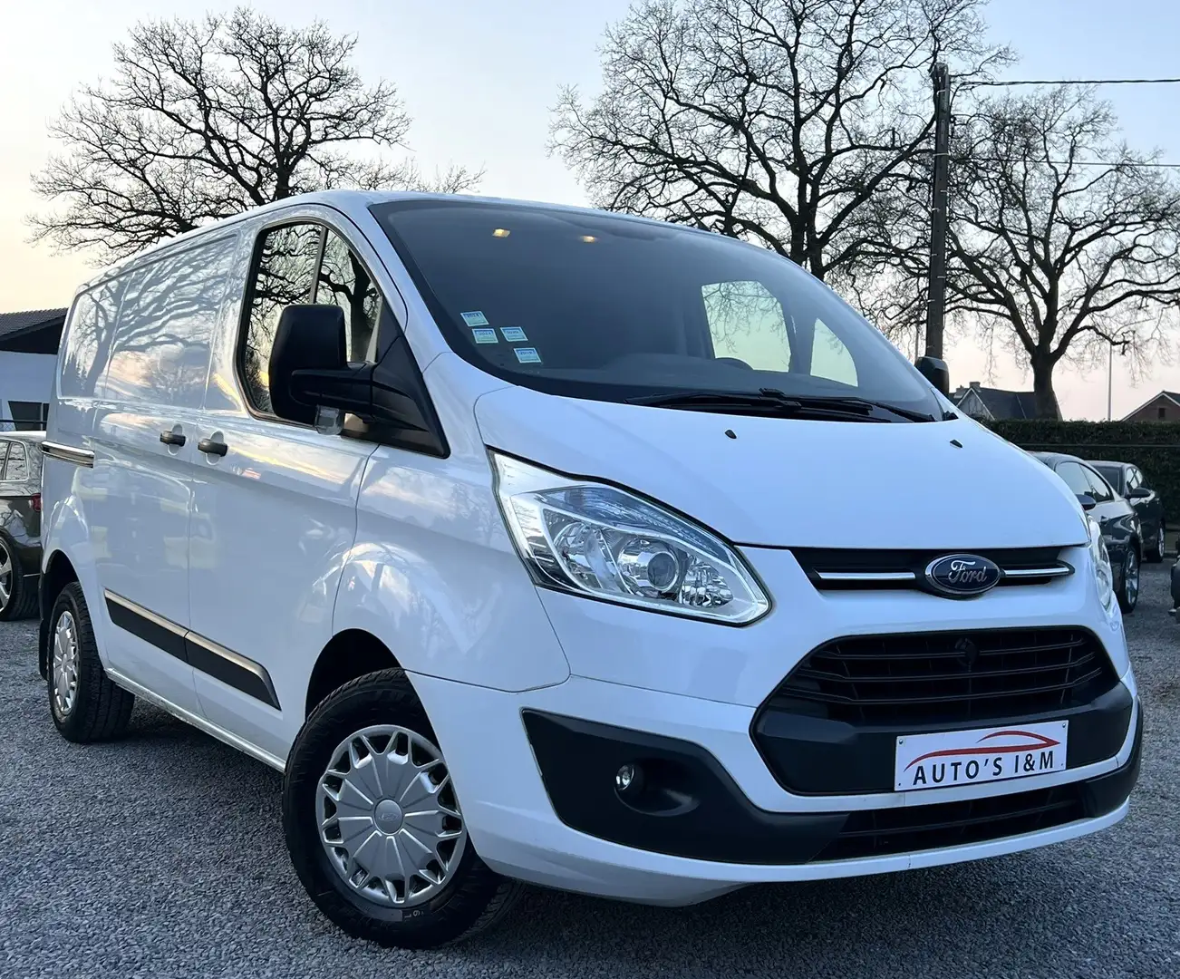 Ford Transit Custom 2.2 TDCi L1H1 12/2014 BTW 172Dkm Airco Schuifdeur! Blanc - 2
