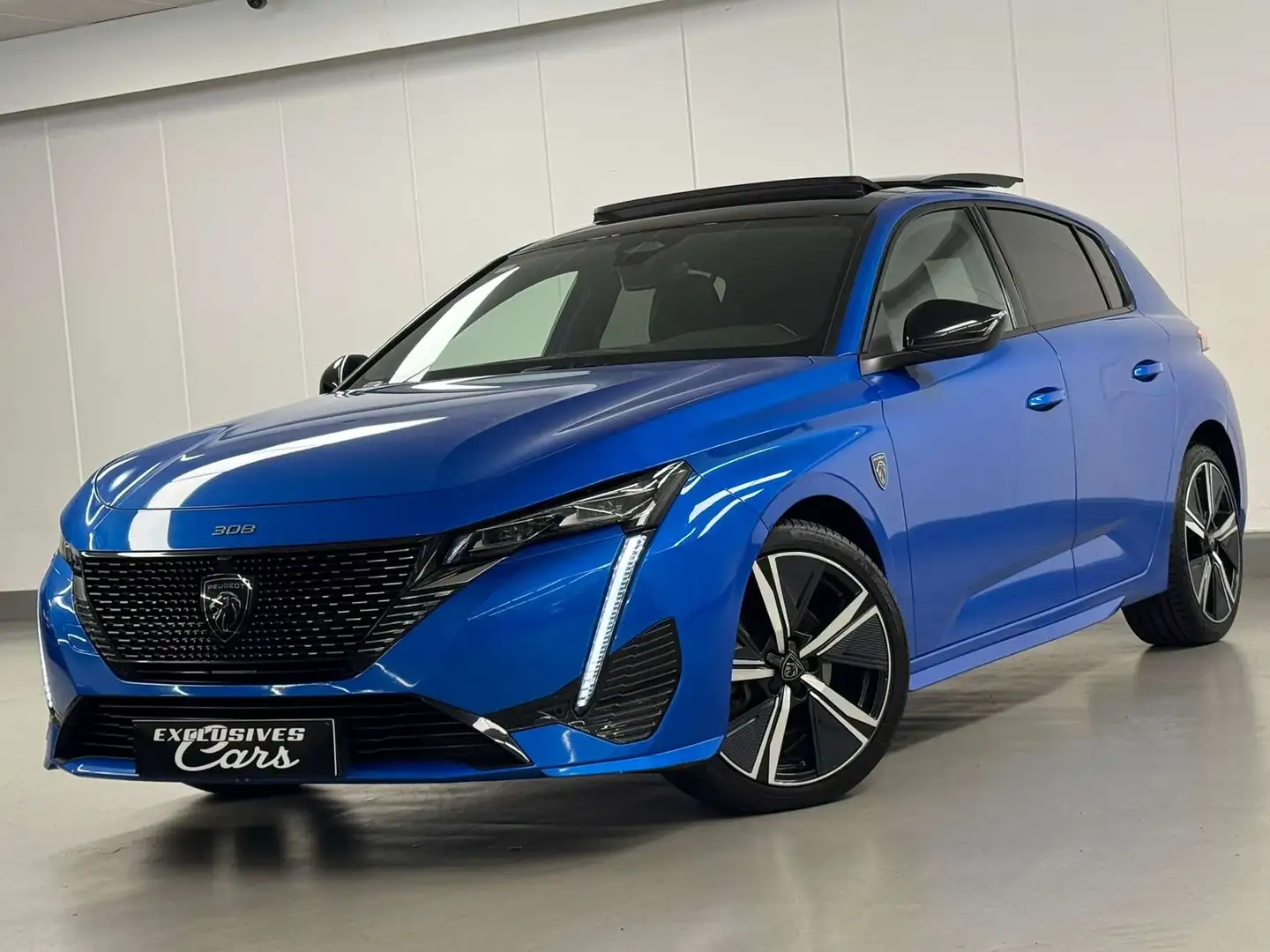 Peugeot 308 1.5 HDI 130CV GT TOIT PANO CAMERA GPS CUIR REG Azul - 1