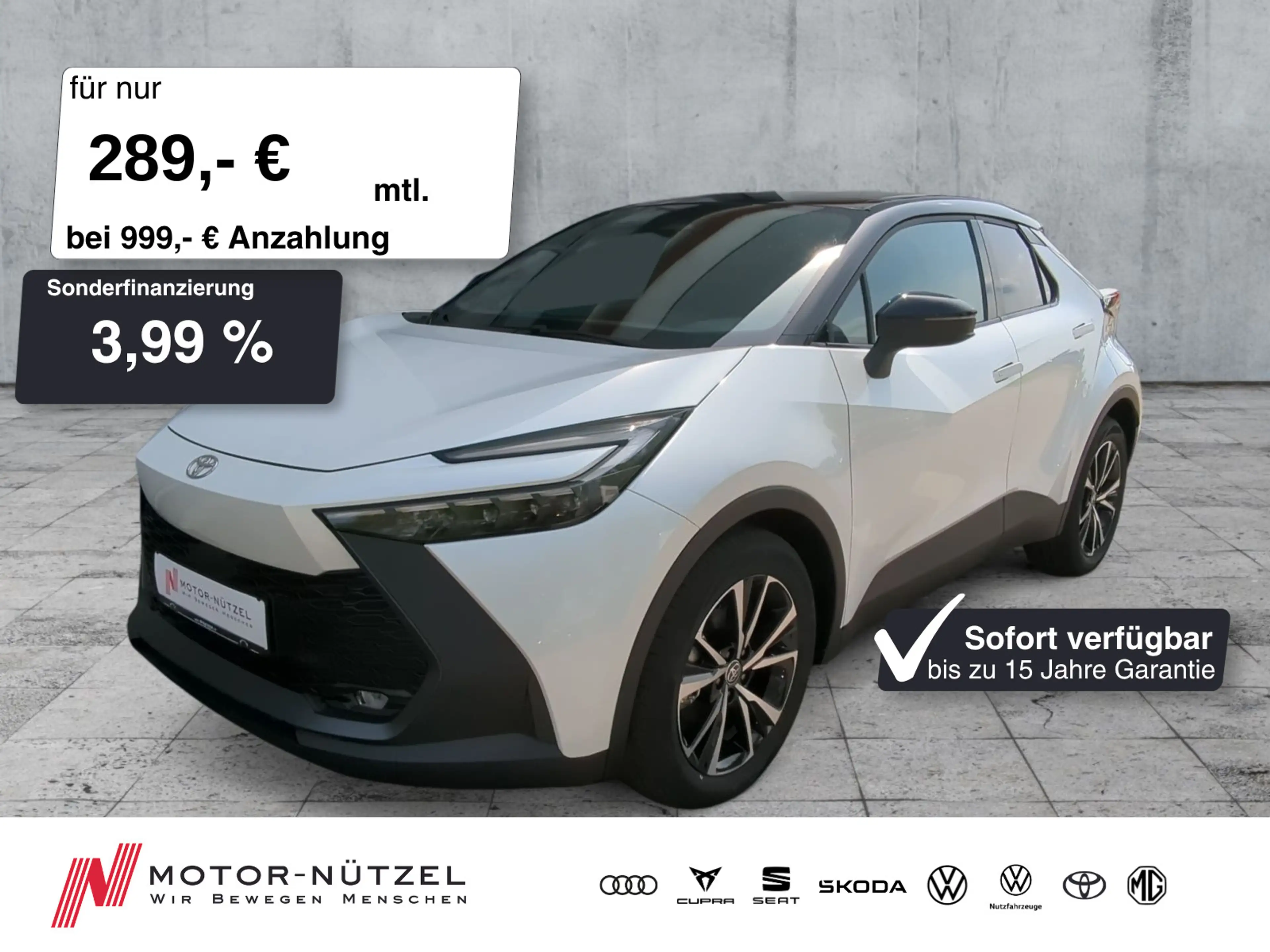 Toyota C-HR 2.0 Hybrid TEAM D LED+NAVI+APP+ACC+SHZ+RFK