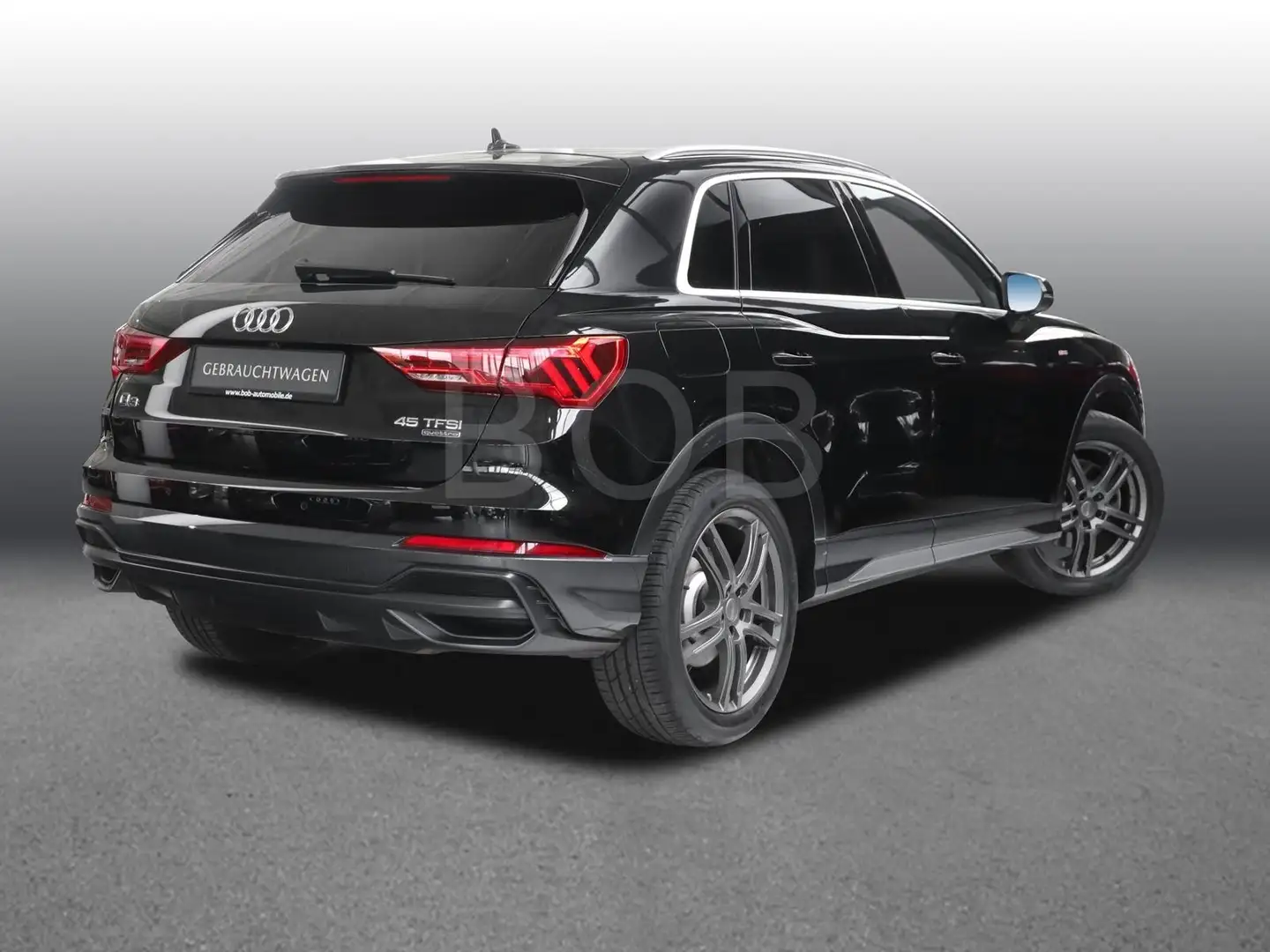 Audi Q3 45 2.0 TFSI quattro Aut. S line AHK NAVI LED Schwarz - 2