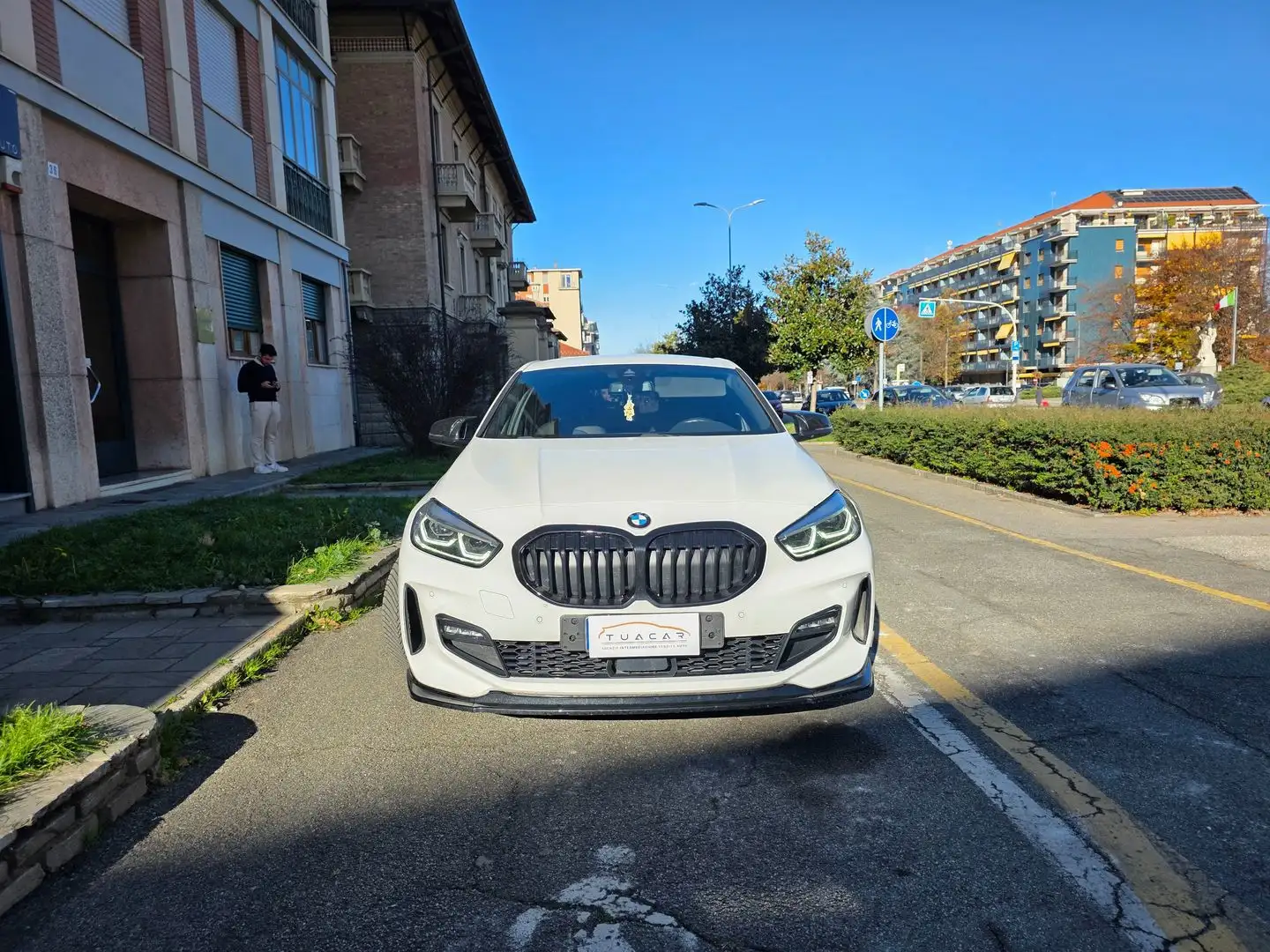 BMW 118 BMW 1 series 118 d M Sport garanzia 3 anni e tagliandi Blanc - 2