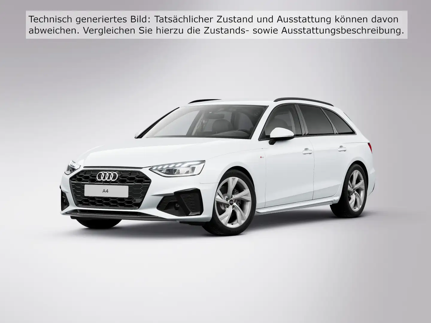 Audi A4 S line 30 TDI S tronic Weiß - 2