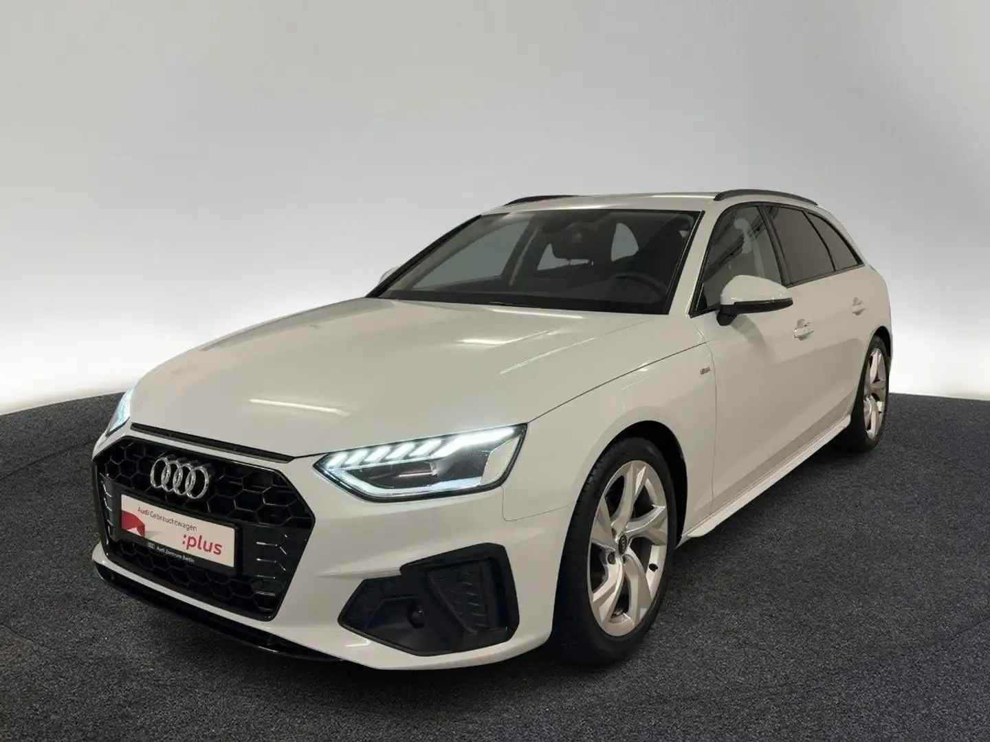 Audi A4 S line 30 TDI S tr. STDHZG LED NAVI VIR Weiß - 2