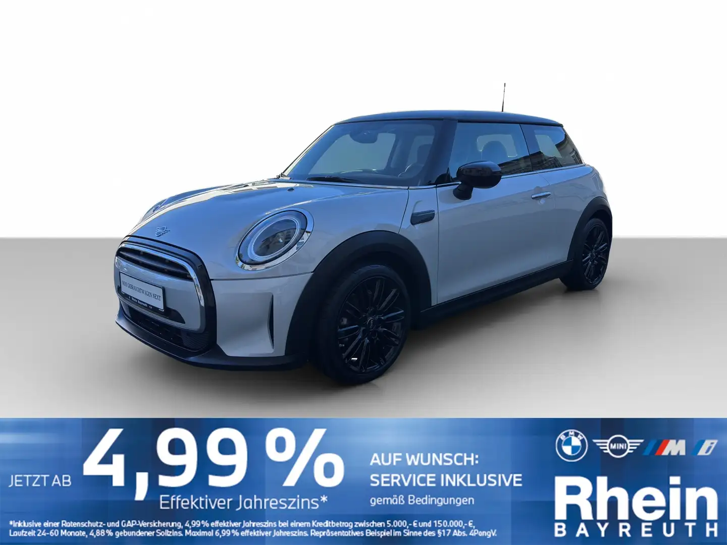 MINI Cooper 3-Türer Classic Trim Navi LED Sportsitze Navi LED Silber - 1