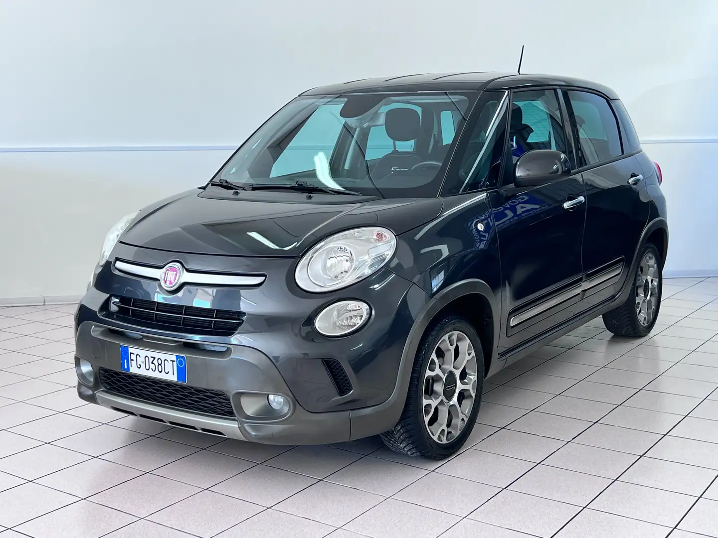 Fiat 500L 500L 2012 1.3 mjt Trekking 95cv Grigio - 1