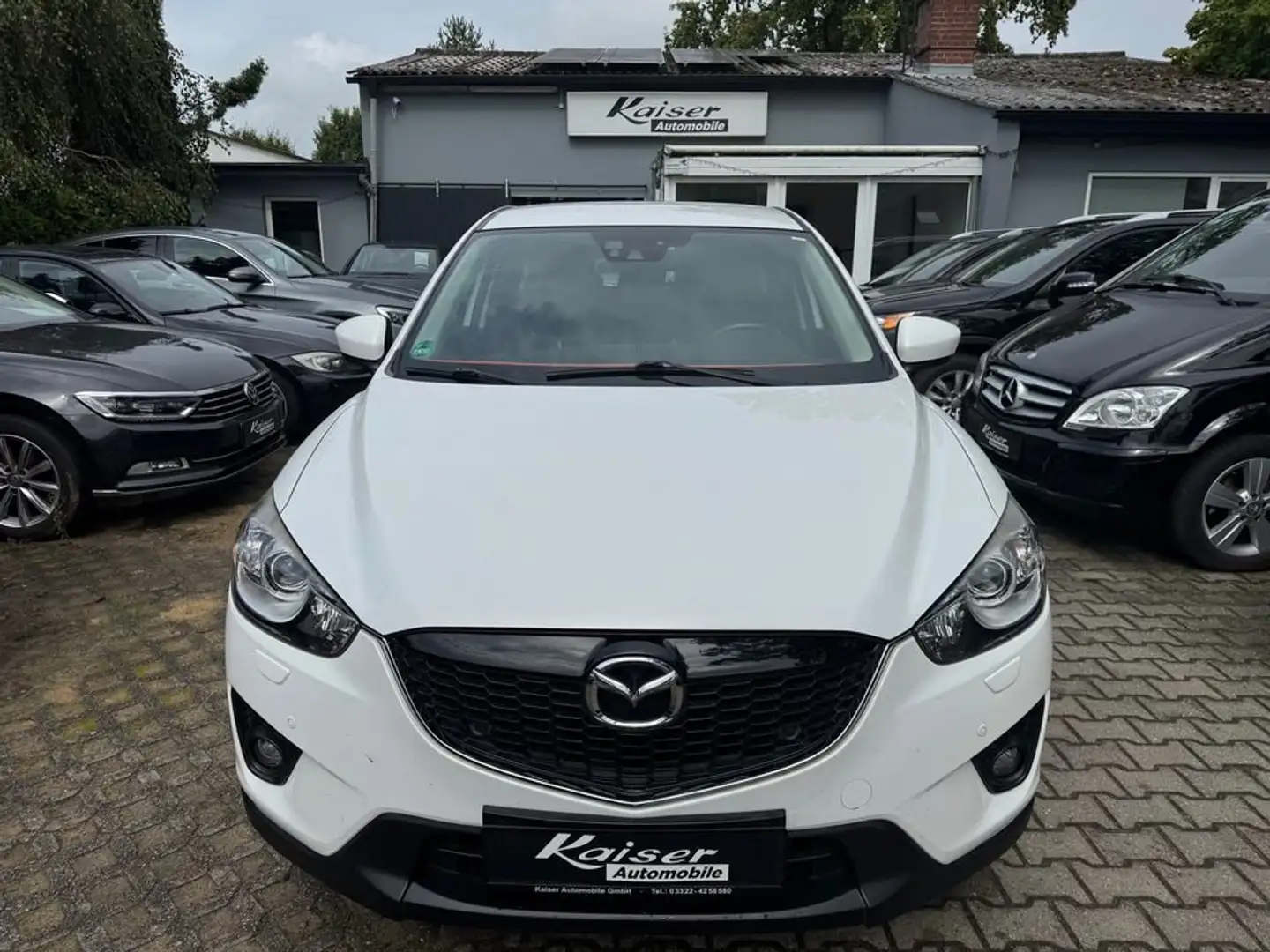 Mazda CX-5 Sports-Line AWD-Leder-Navi-Kamera-PDC v.h.-Xenon Weiß - 2
