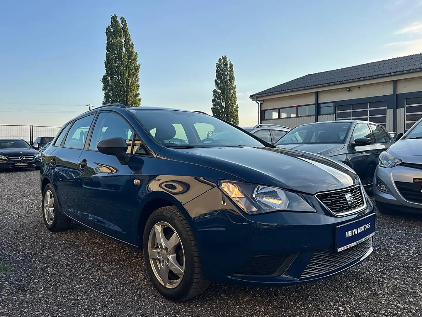 SEAT Ibiza 1,0 | Unfallfrei | Euro 6 | Klimaanlage | Anhän... Blau - 2