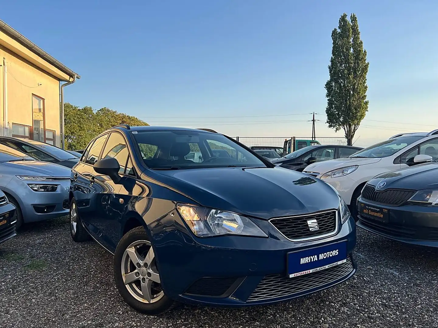 SEAT Ibiza 1,0 | Unfallfrei | Euro 6 | Klimaanlage | Anhän... Blau - 1