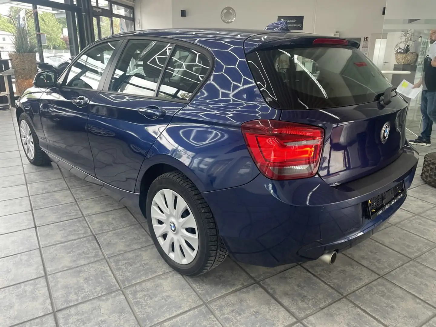 BMW 118 dA, Navi, Klima, Sitzheizung, PDC Blau - 2