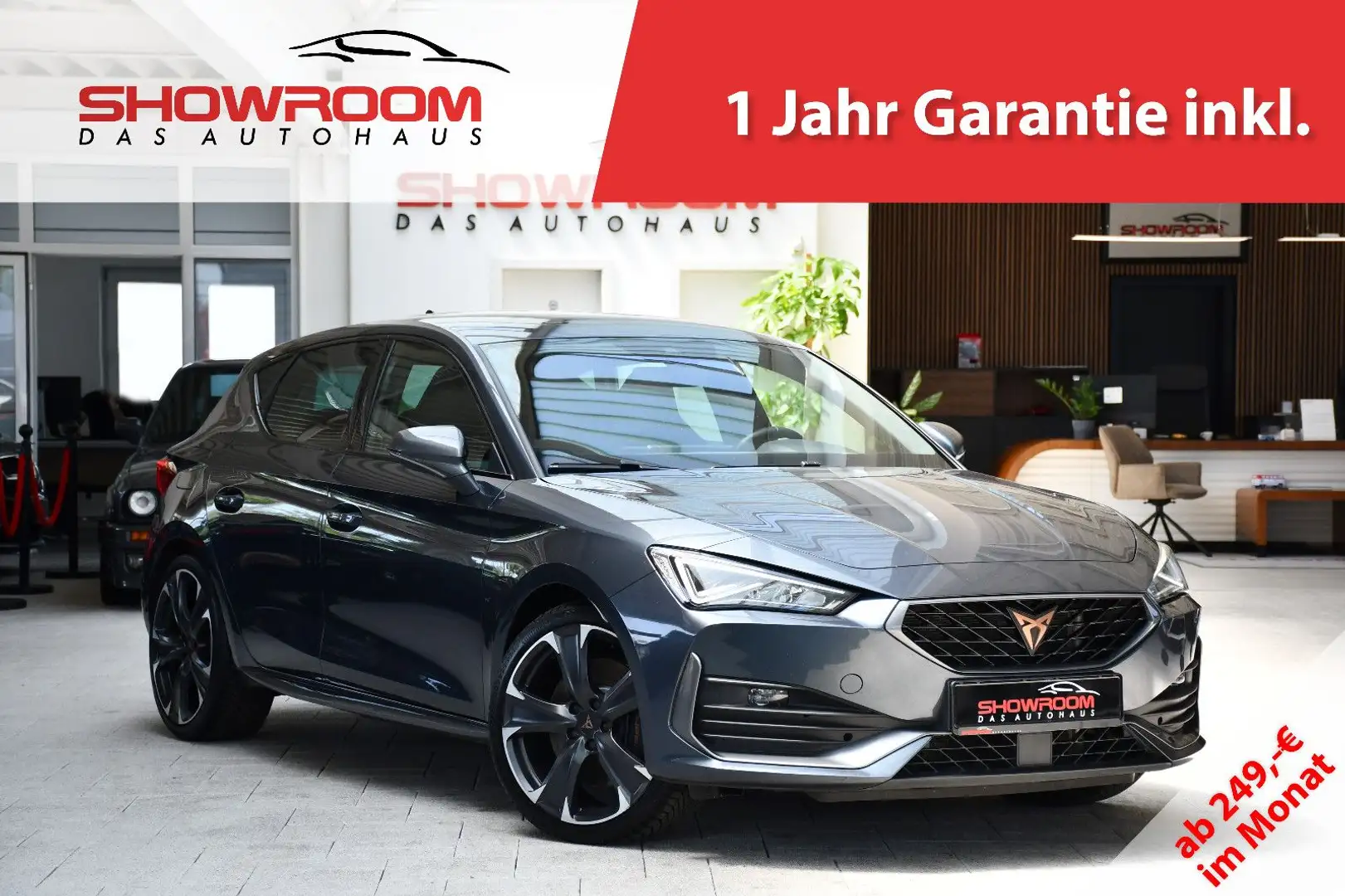 CUPRA Leon VZ e-Hybrid 3x Isofix Navi Apple CarPlay Сірий - 1
