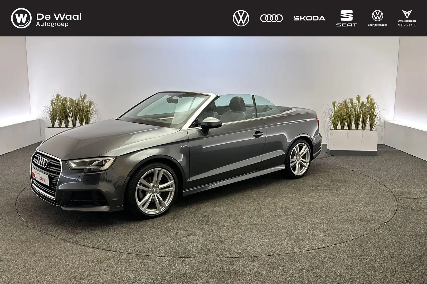 Audi A3 Cabriolet 1.4 TFSI 150pk S tronic CoD Design Pro L Gris - 1
