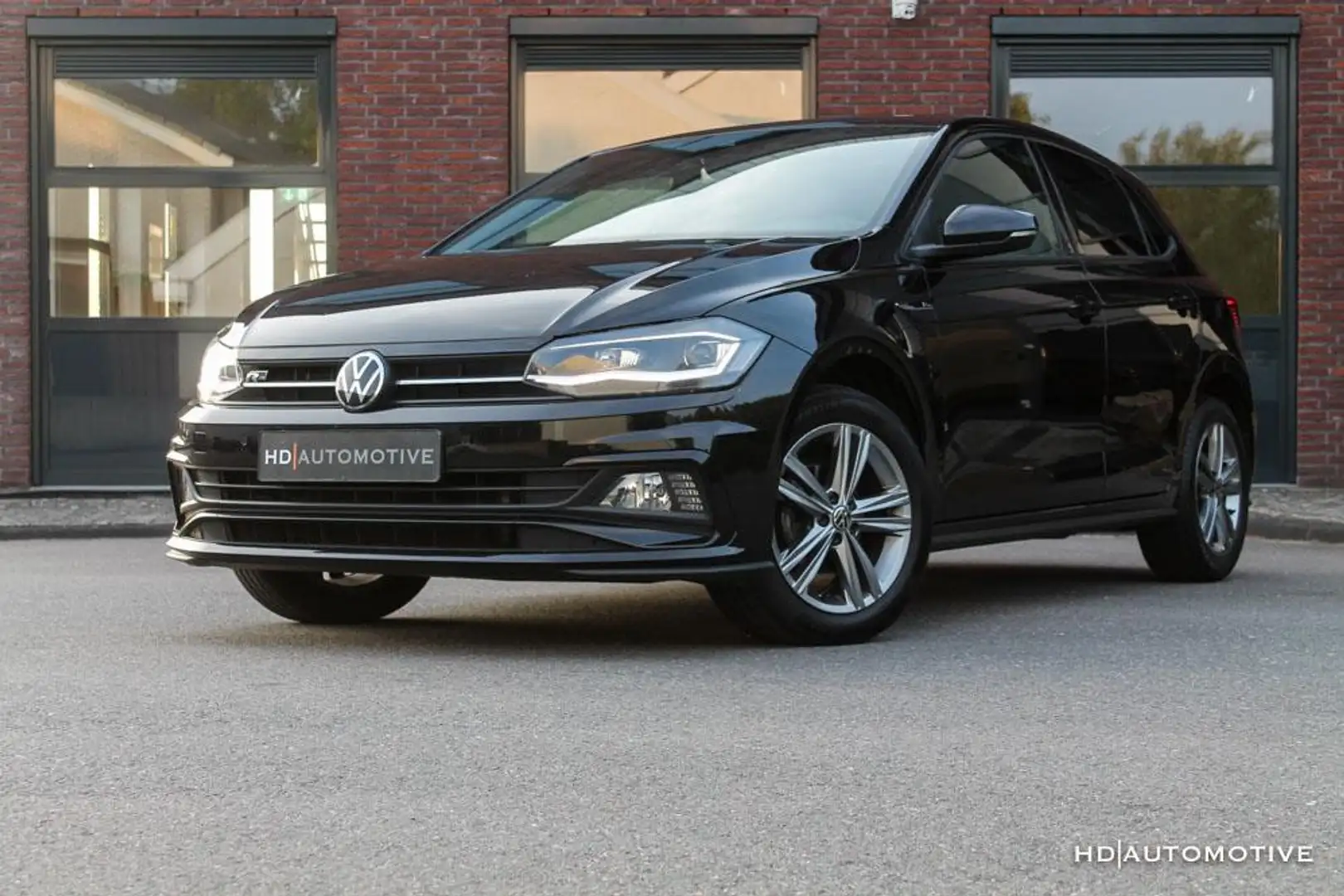 Volkswagen Polo 1.0 TSI DSG 2xR-LINE|LED|CAM|CARPLAY Negro - 1