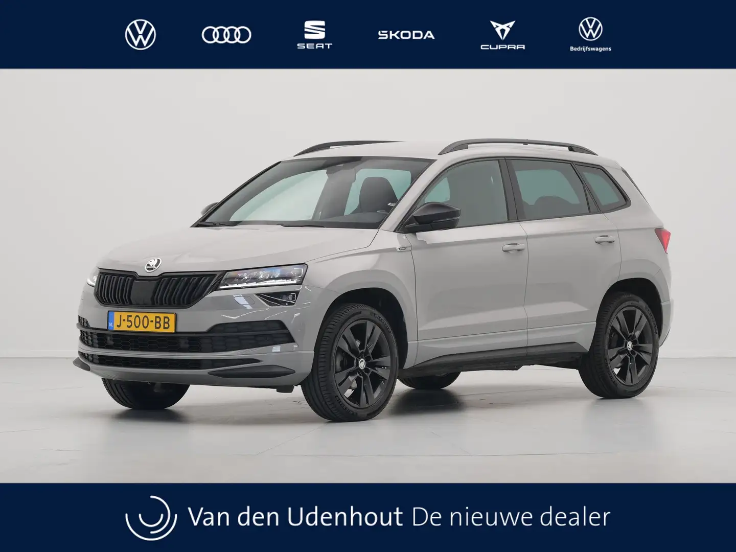 Skoda Karoq 1.5 TSI ACT 150pk DSG Sportline Business Navigatie Gris - 1