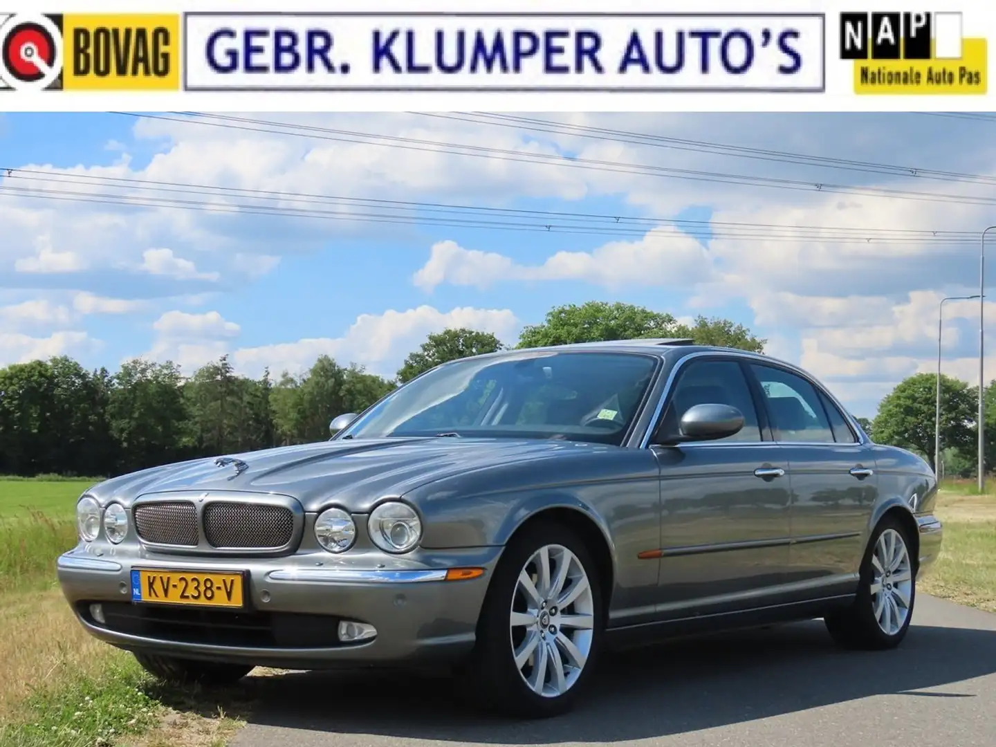 Jaguar XJ 3.0 V6 Executive Aut., Weinig km, Full option, 19" Сірий - 1