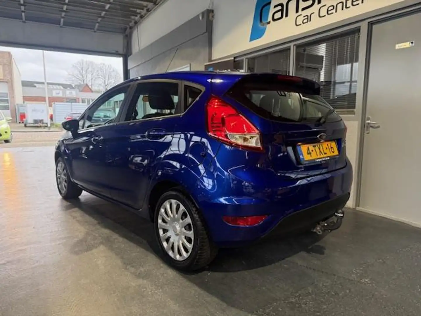 Ford Fiesta 1.0 Style NW Riem|Navi|Airco|Trekhaak Bleu - 2