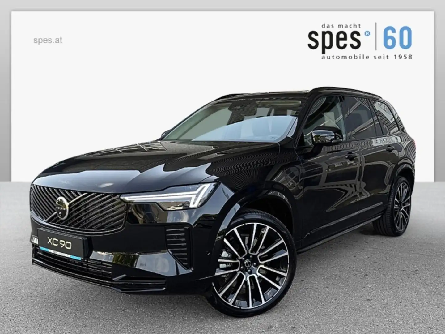 Volvo XC90 Ultra, T8 AWD Plug-in Hybrid, Elektrisch/Benzin, Dark, 7 Sit Schwarz - 2