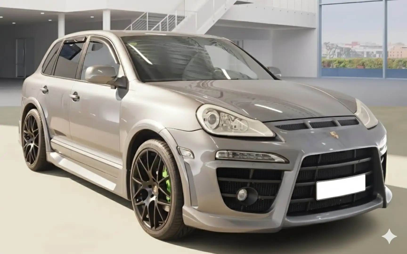 Porsche Cayenne S 4.8! TÜV NEU! AHK! Bodykit!... Grau - 1