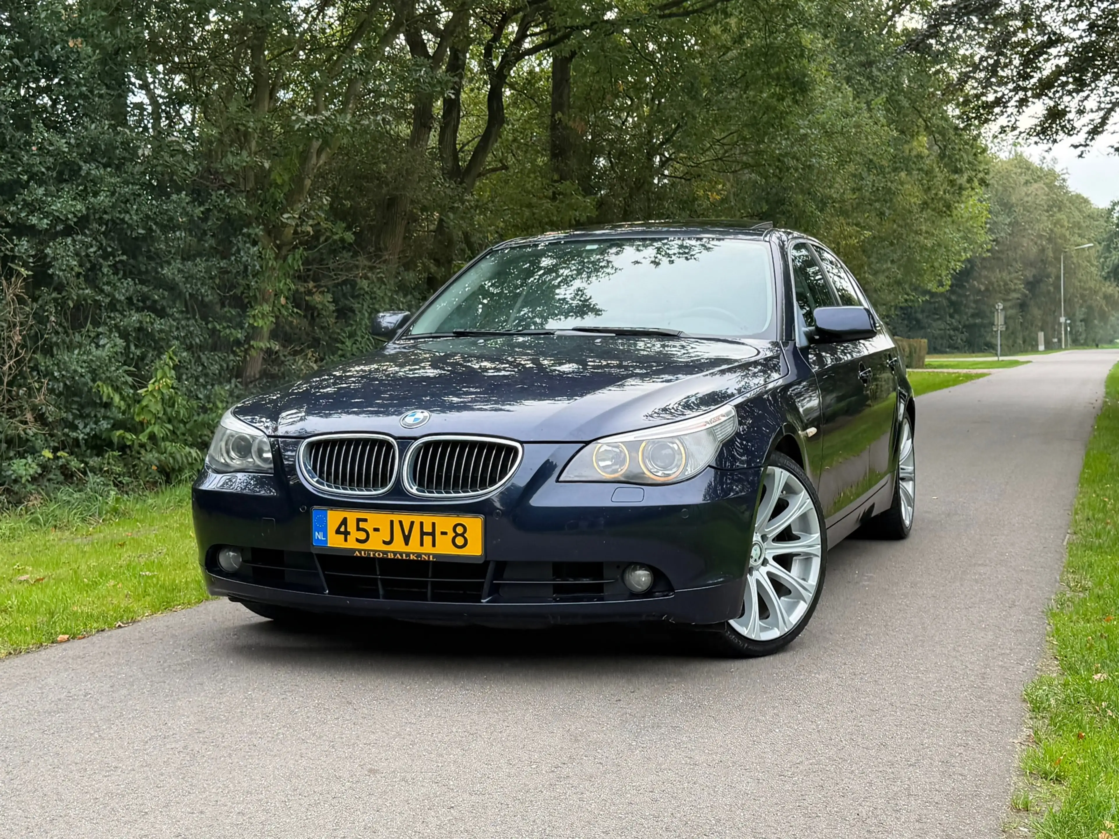 BMW 545 5-serie 545i | Schuif/kanteldak + Leder + Memory